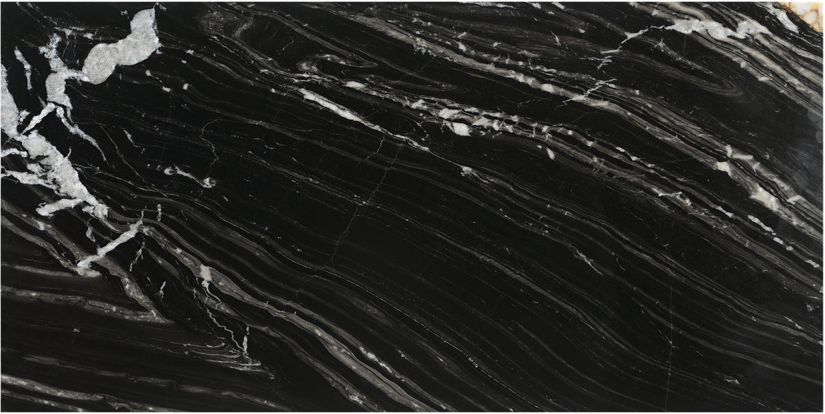 Verona Black Genuine Marble Coffee Table