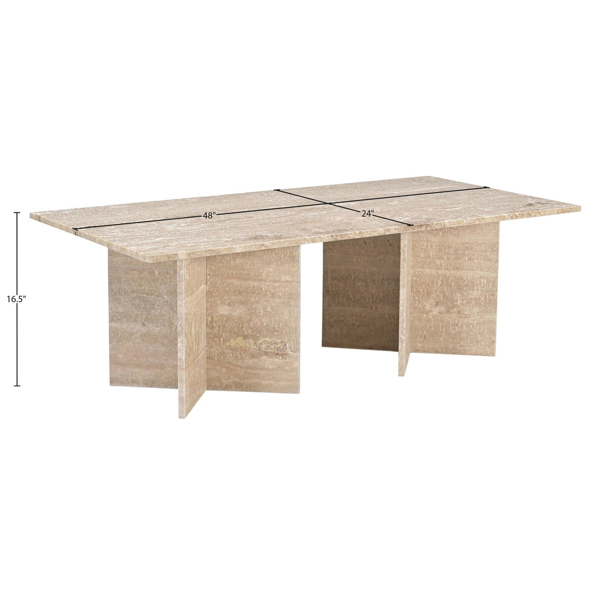 Verona Natural Marble Coffee Table