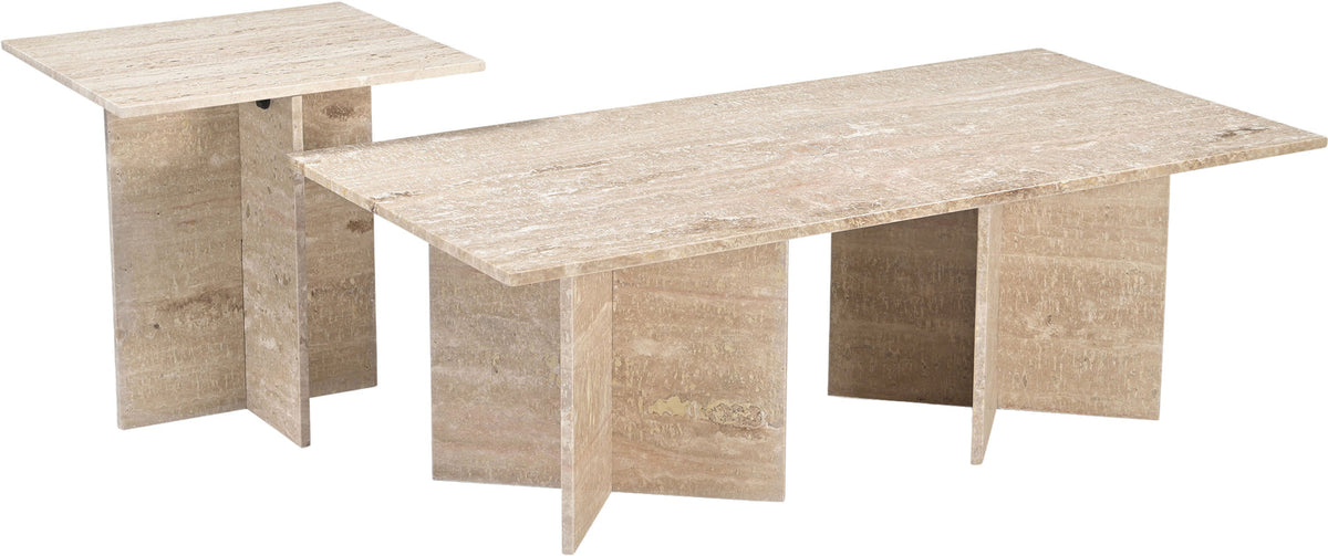 Verona Natural Marble Coffee Table