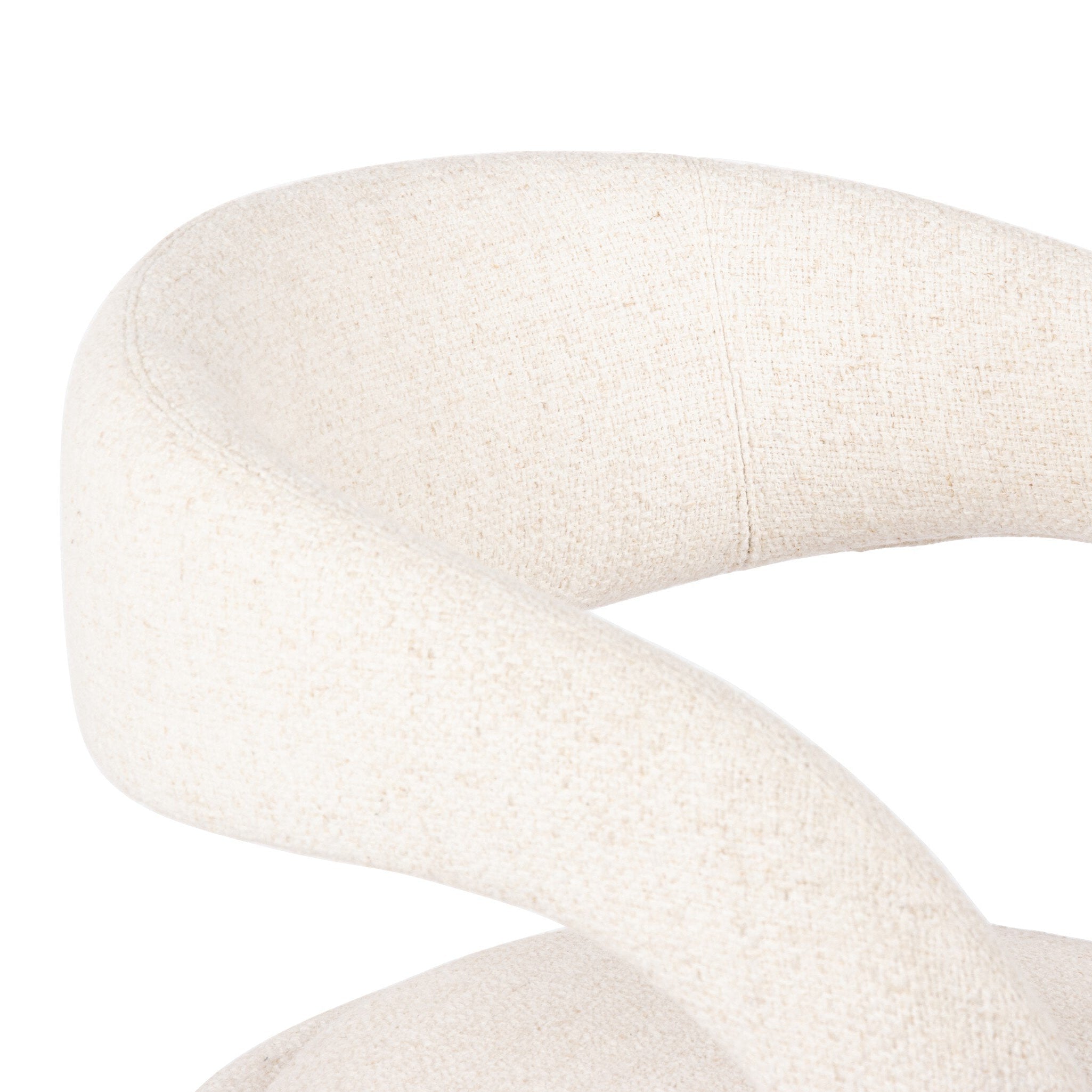 Four Hands Hawkins Omari Natural Dining Chair close-up detail