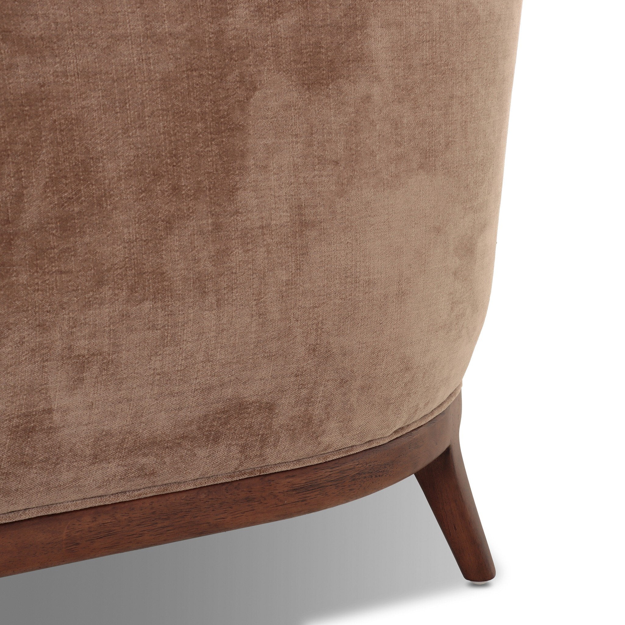 Four Hands Ellsworth Altair Mushroom Sofa material close-up