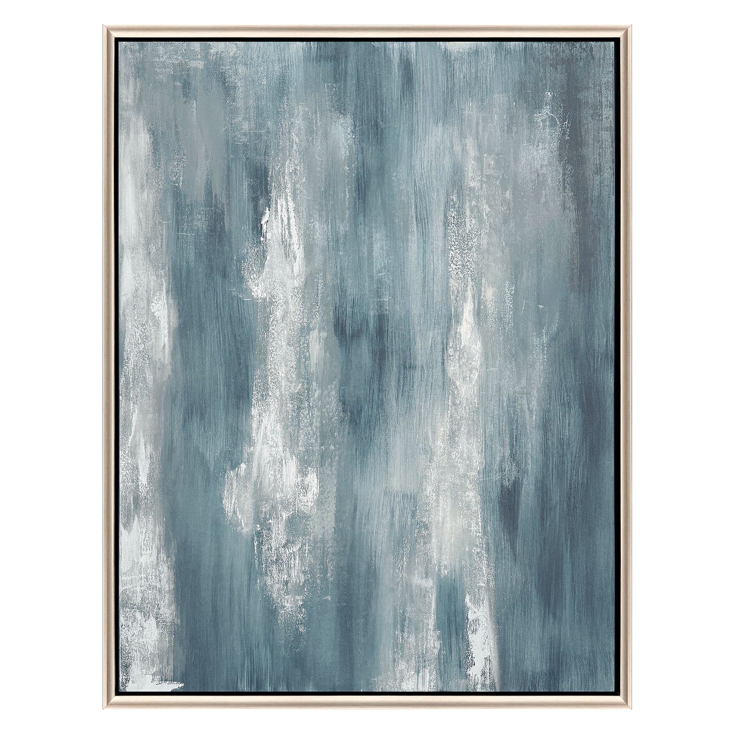 Libby Langdon Blue Echo II Canvas Art