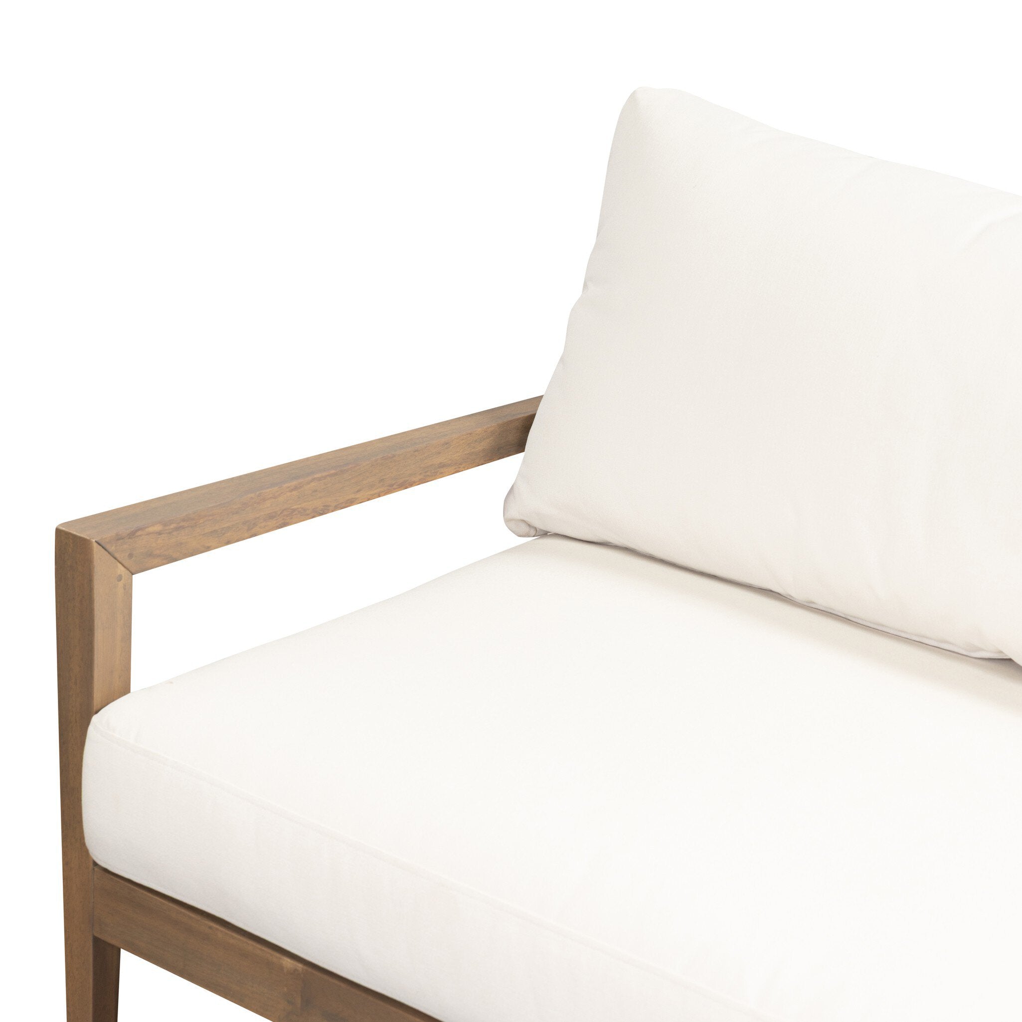Four Hands Amaya Lorel Ivory Outdoor Sofa detail view 2