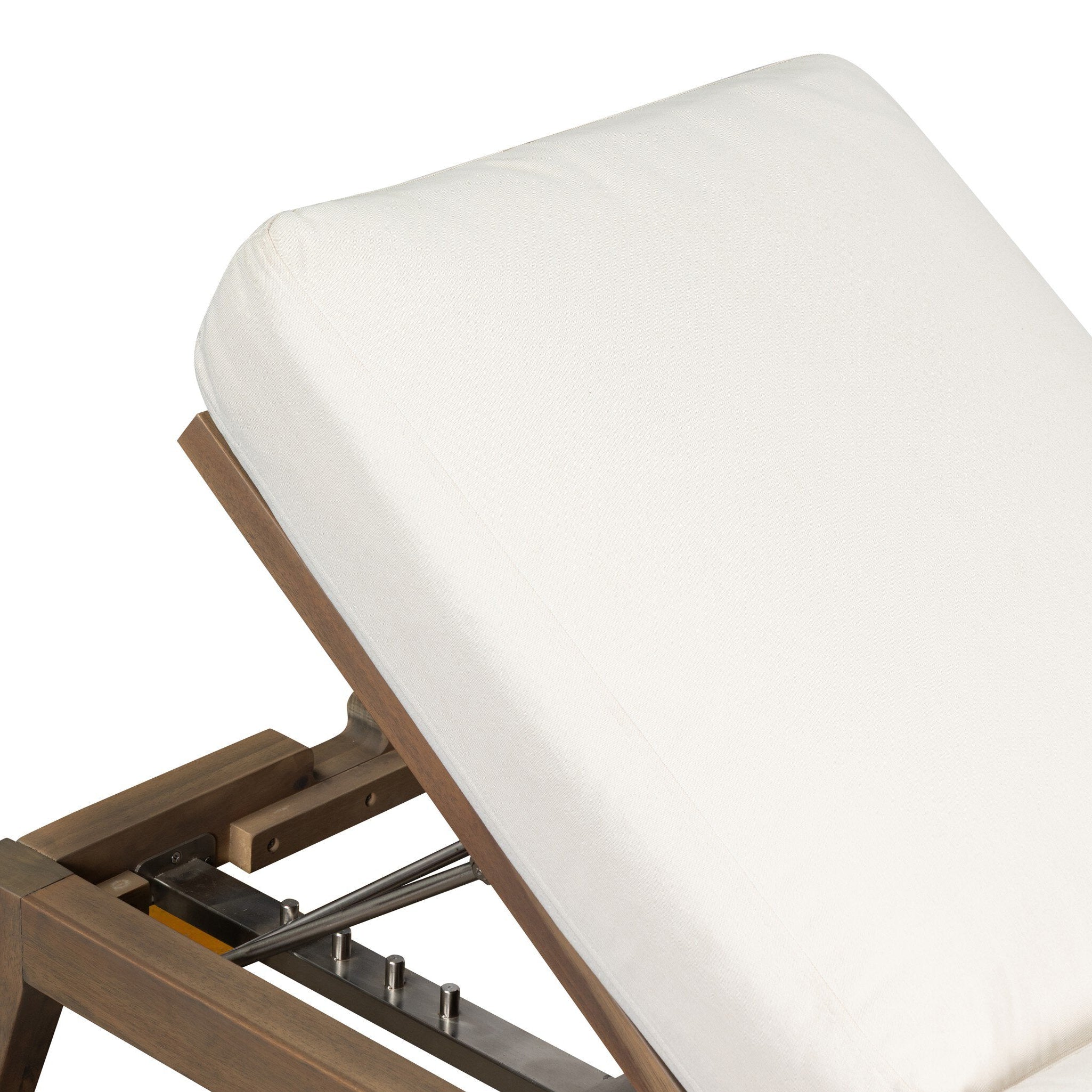 Four Hands Amaya Lorel Ivory Adjustable Outdoor Chaise Lounge detail view 2