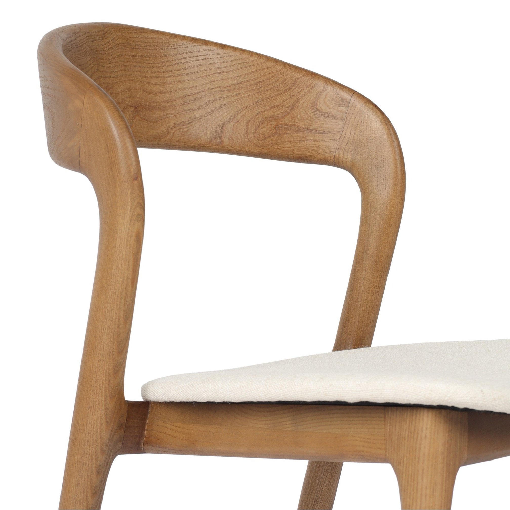 Four Hands Amare Alcala Cream Dining Chair detail view 2
