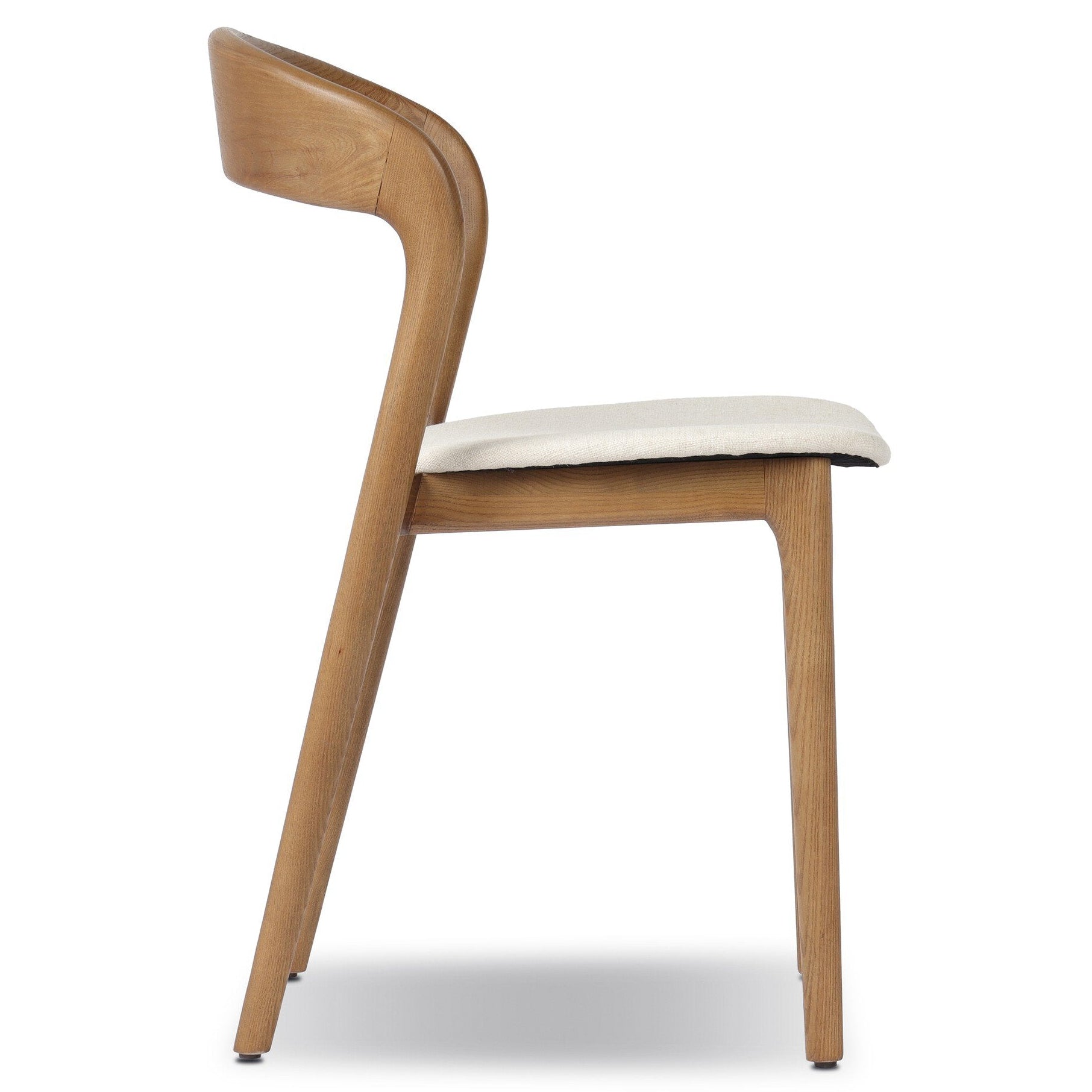 Four Hands Amare Alcala Cream Dining Chair side view