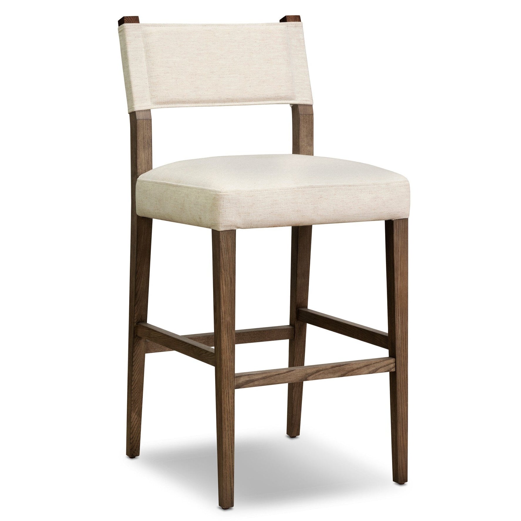 Four Hands Ferris Crypton Nomad Snow Bar Stool styled view