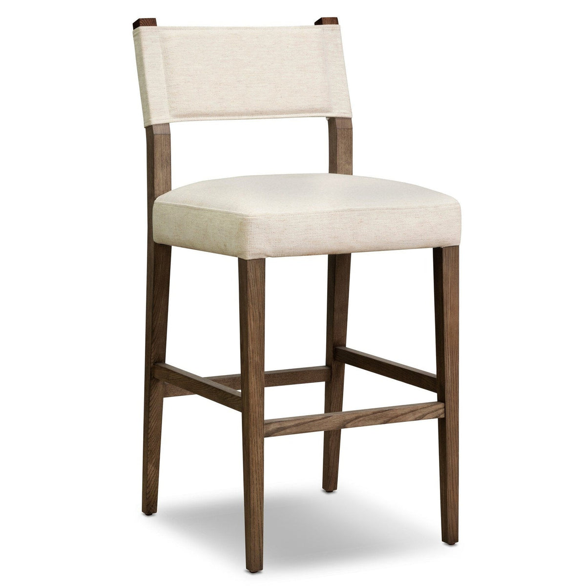 Four Hands Ferris Crypton Nomad Snow Bar Stool styled view