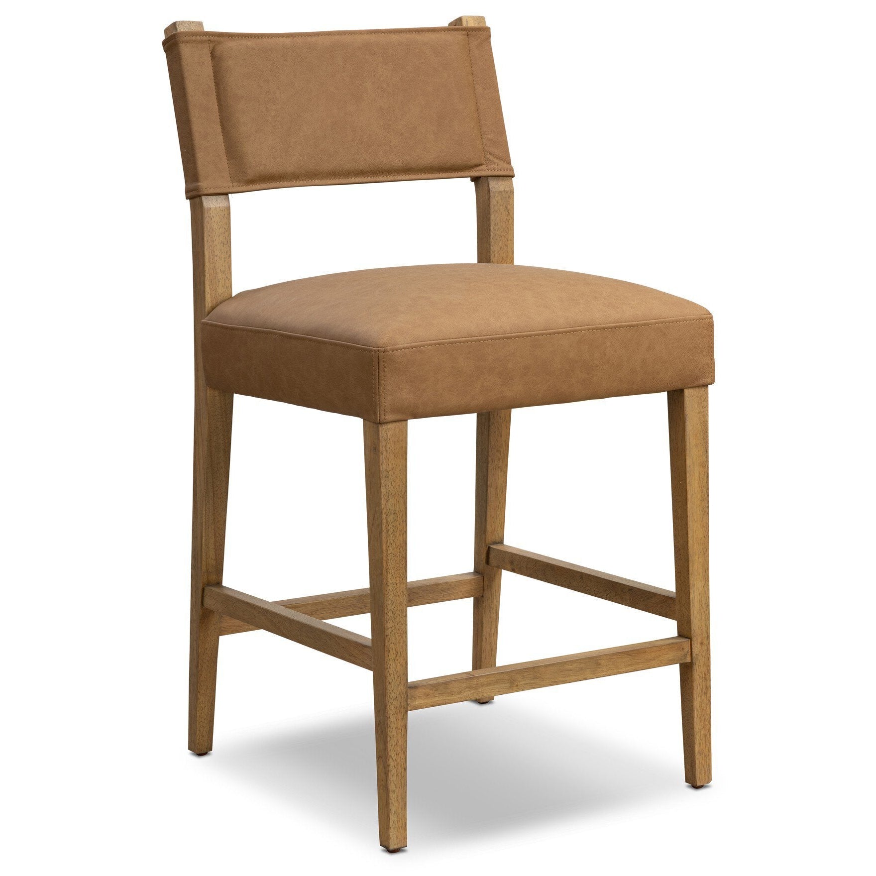 Four Hands Ferris Maestro Camel Bar Stool styled view