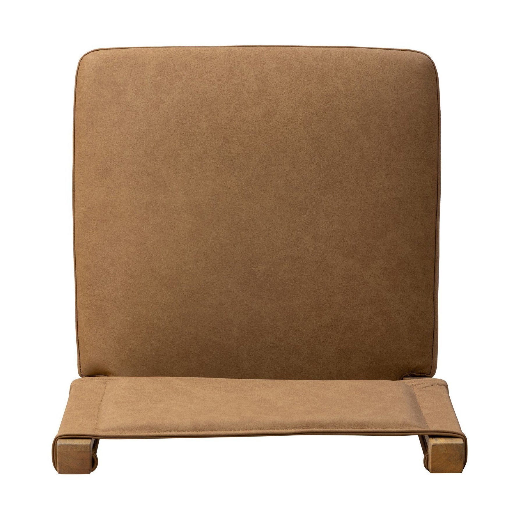 Four Hands Ferris Maestro Camel Bar Stool top view