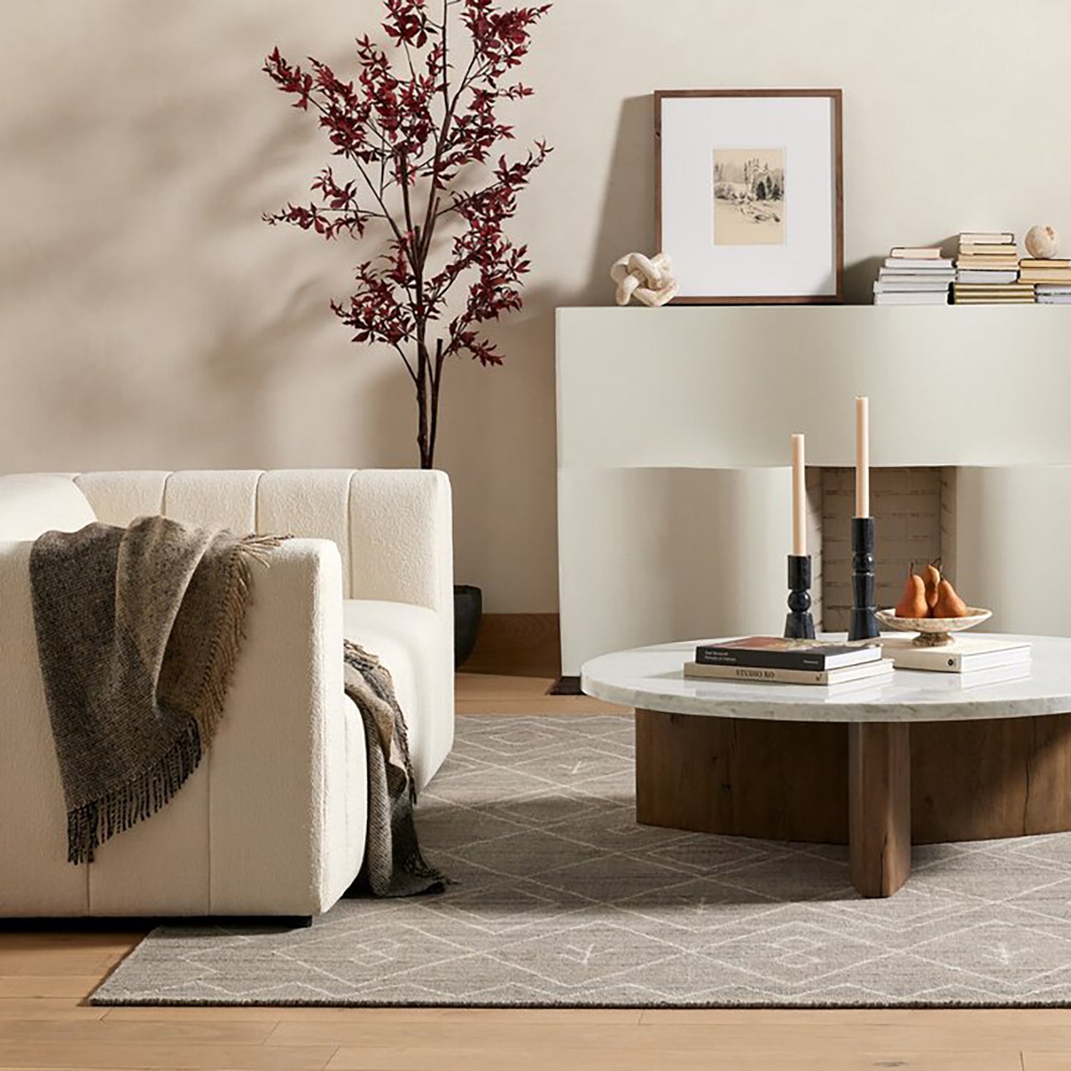 Four Hands Langham Channeled Sofa