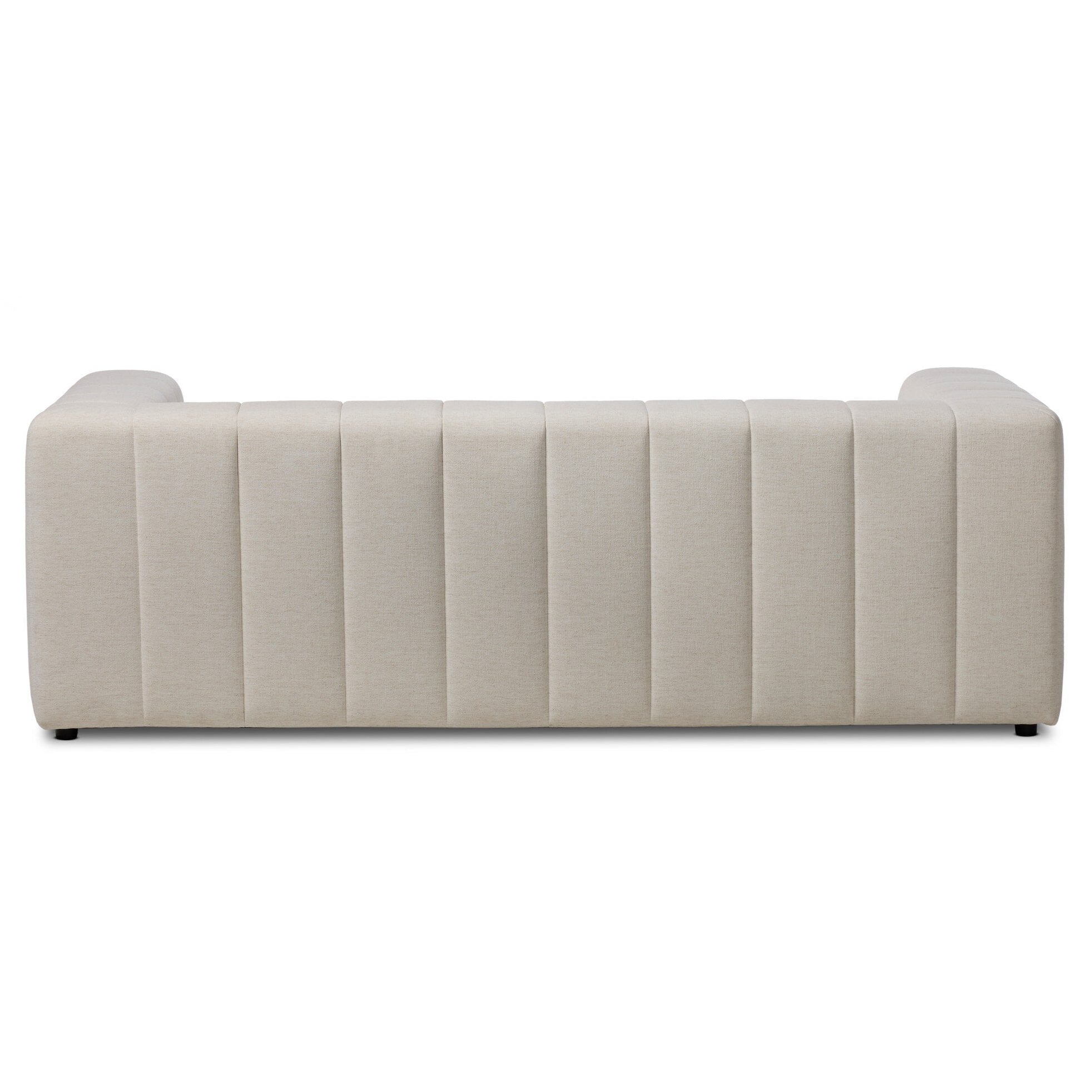 Four Hands Langham Crypton Nomad Snow 89in Sofa back view