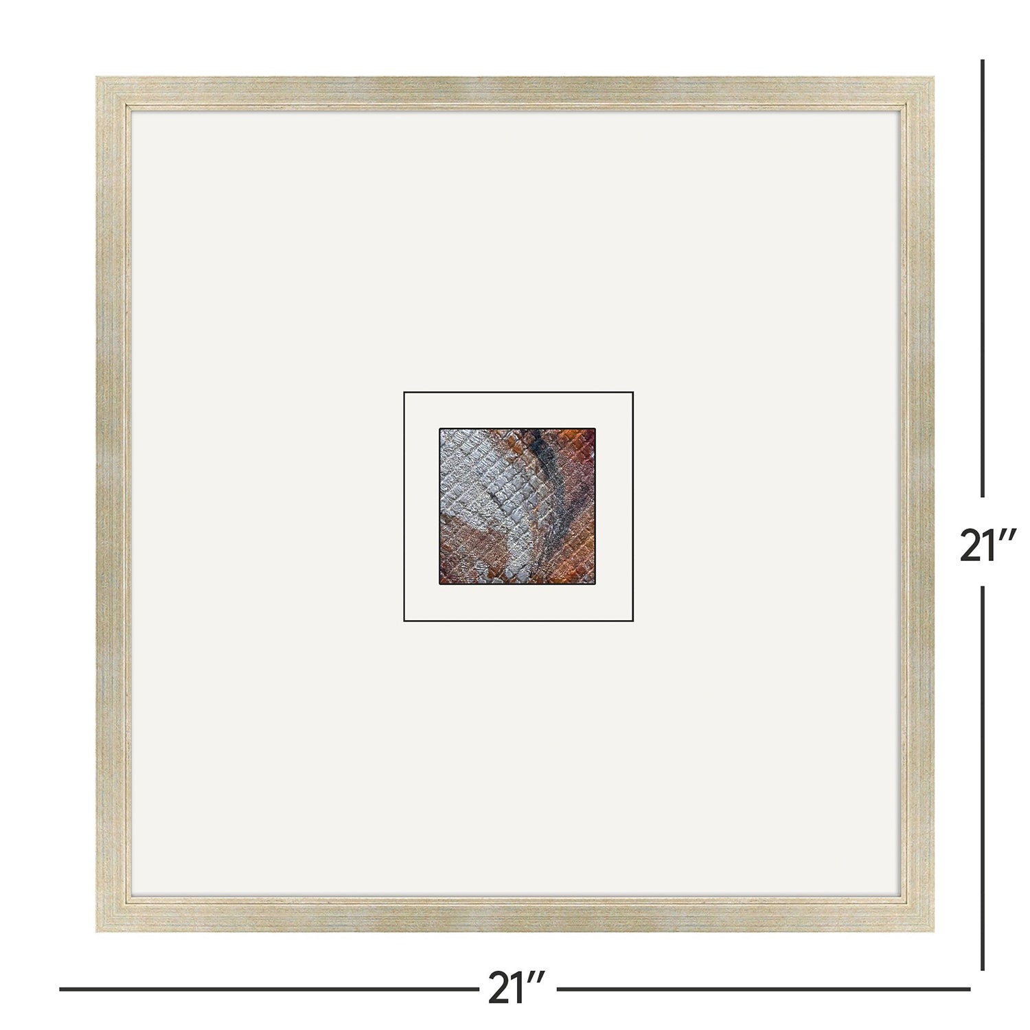 The Studio Natural Patterns I Framed Art Set of 4