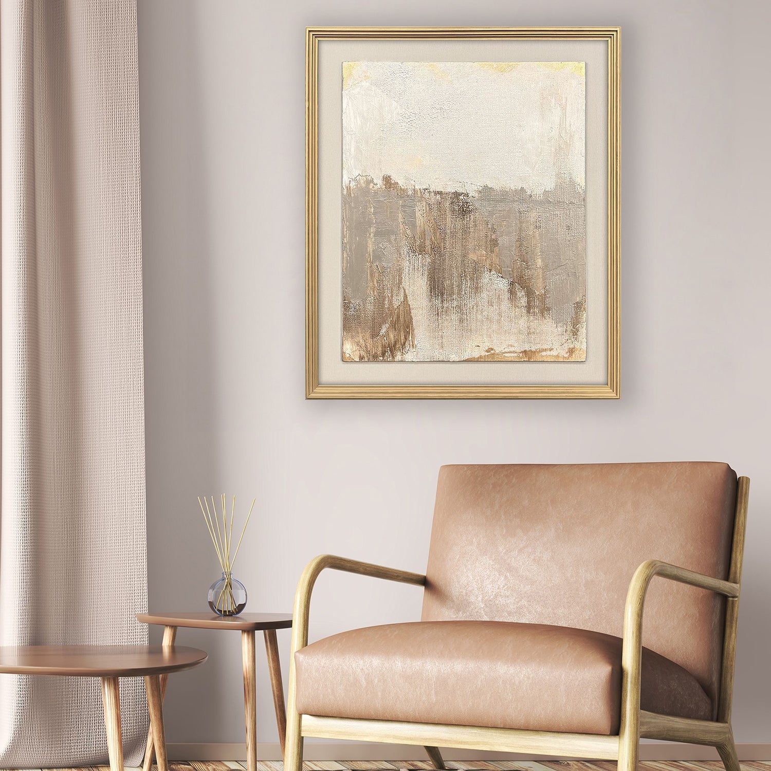 The Studio Goldenscape I Framed Art