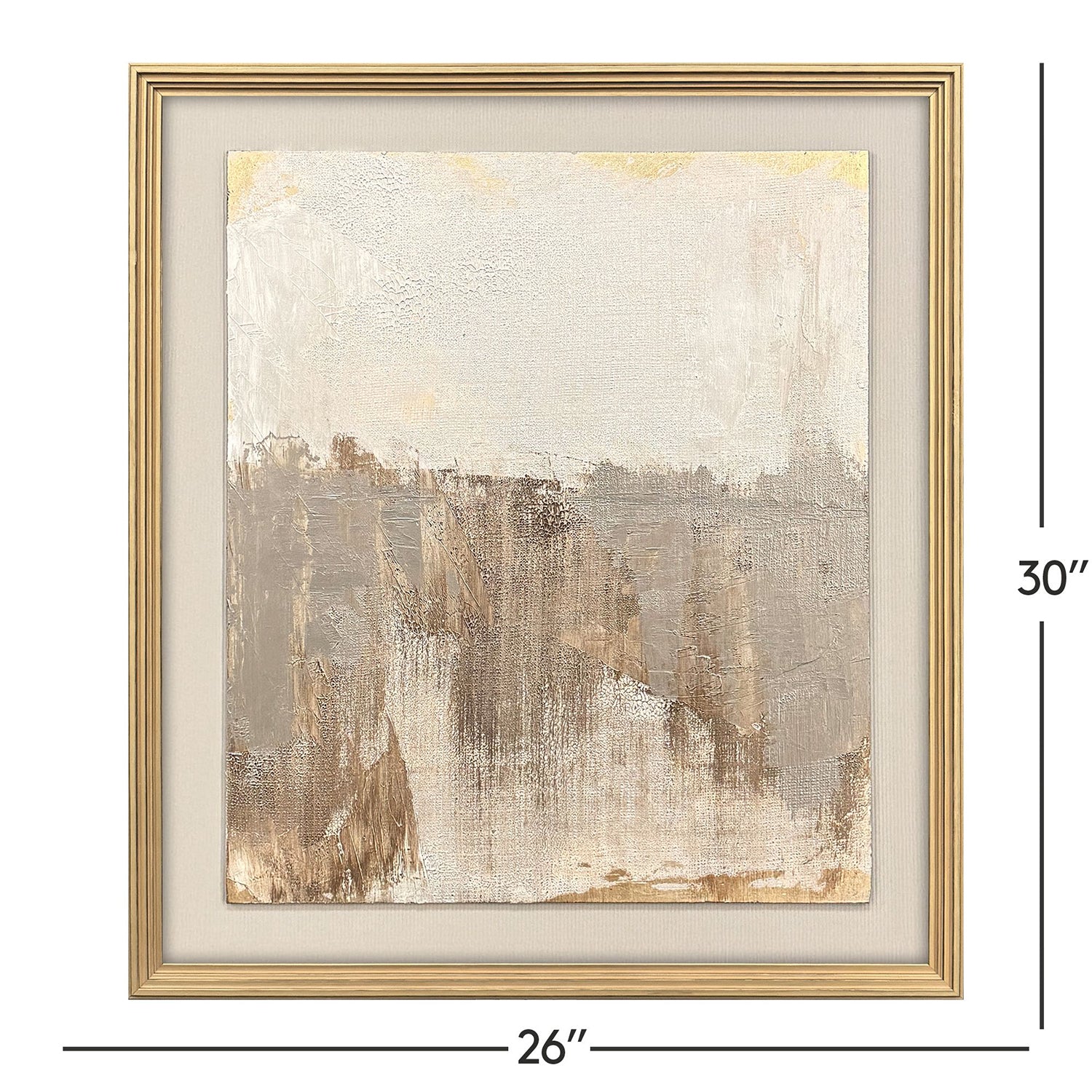 The Studio Goldenscape I Framed Art