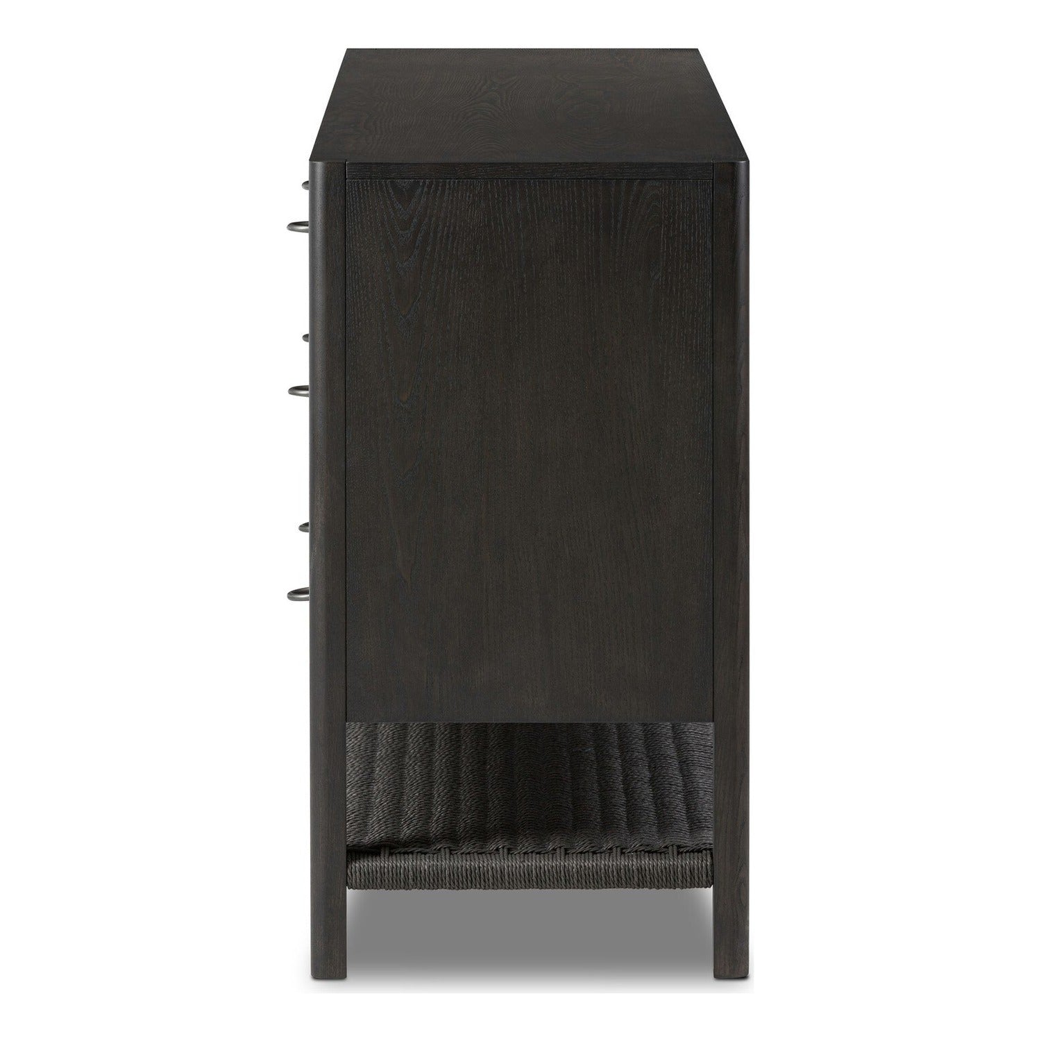 Four Hands Zuma Smoked Black Ash 6 Drawer Dresser