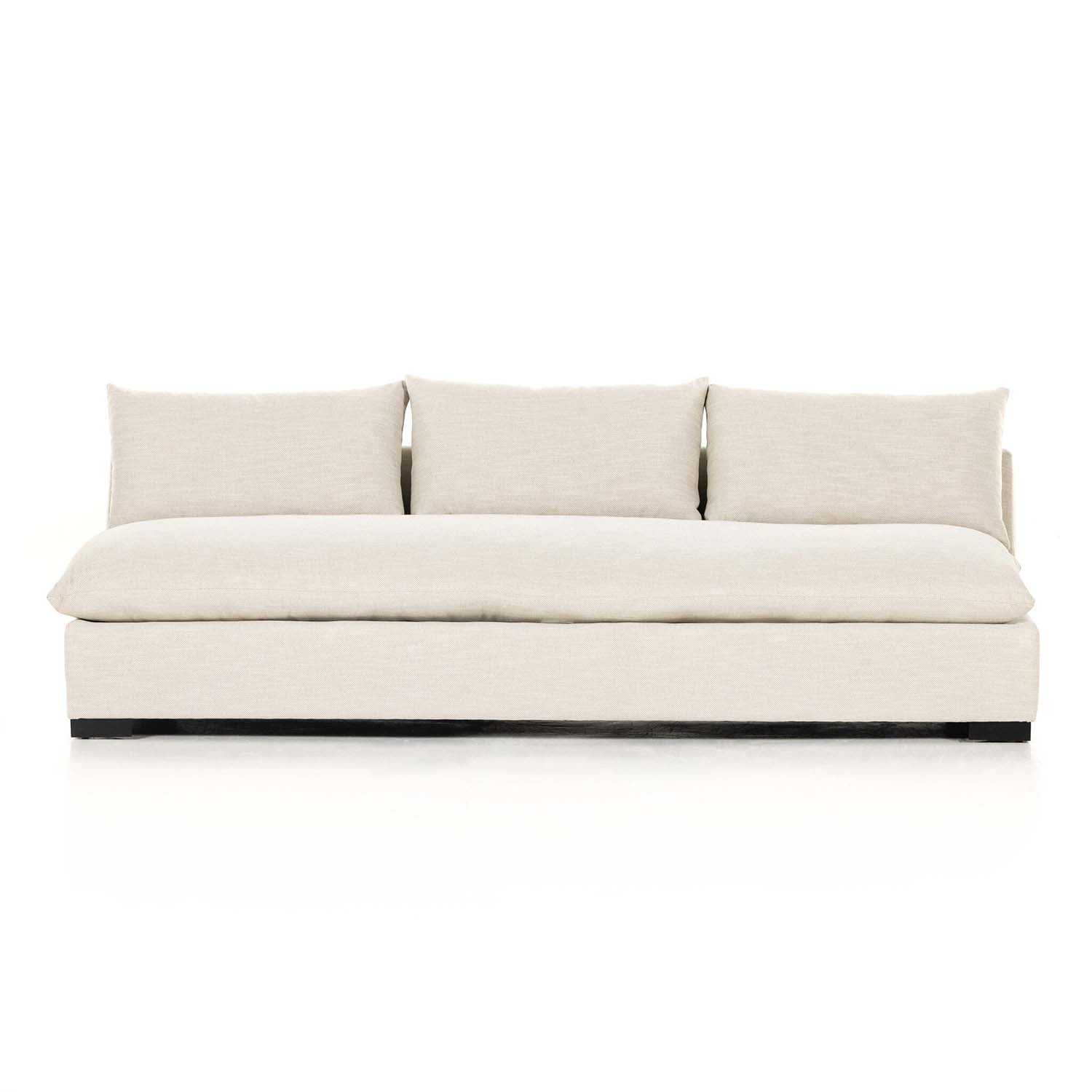 Four Hands Grant 94in Armless Sectional Sofa