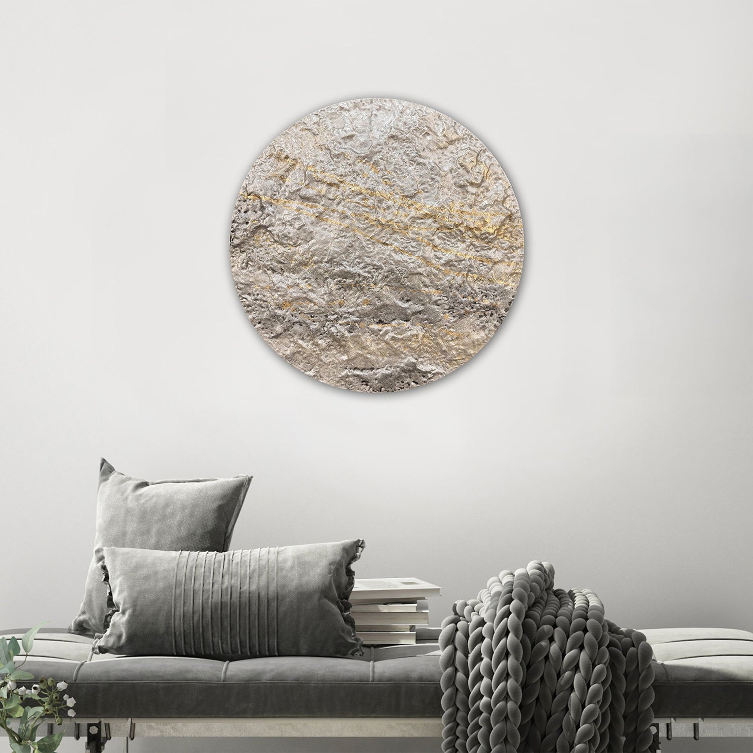 The Studio Metallic Mercury II Wall Sculpture