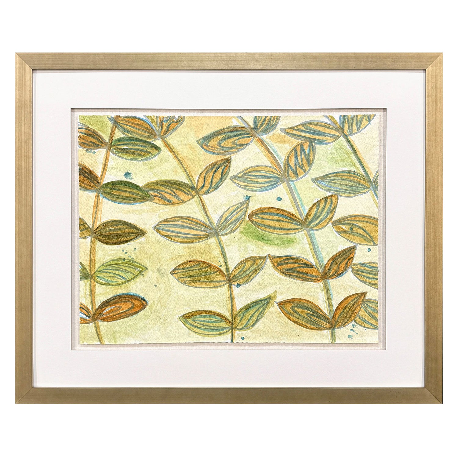 Adamson-Ray Shimmering Garden II Framed Artwork