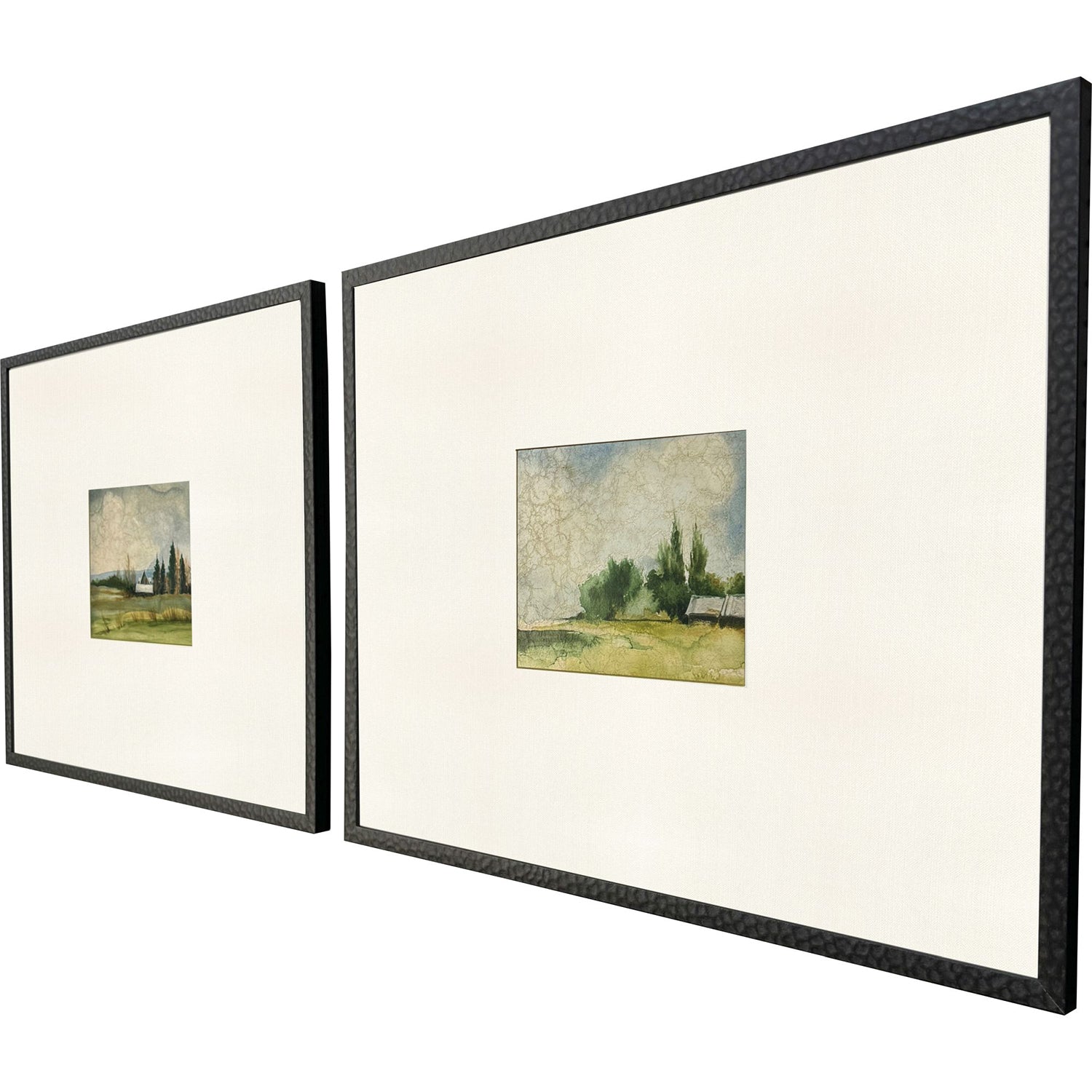 Jardine In the Meadows II Framed Artwork Set of 2
