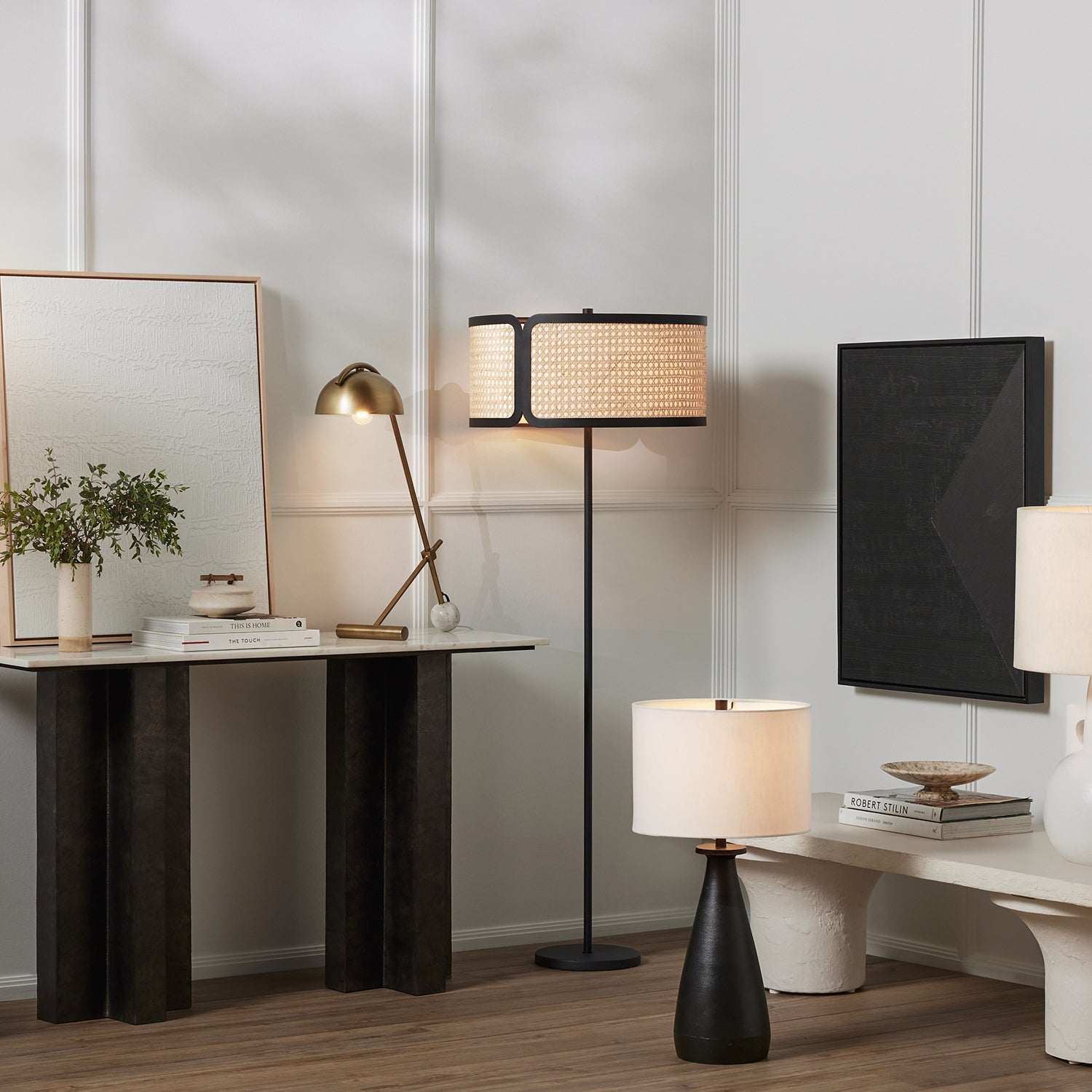 Four Hands Riptide Framed Artwork