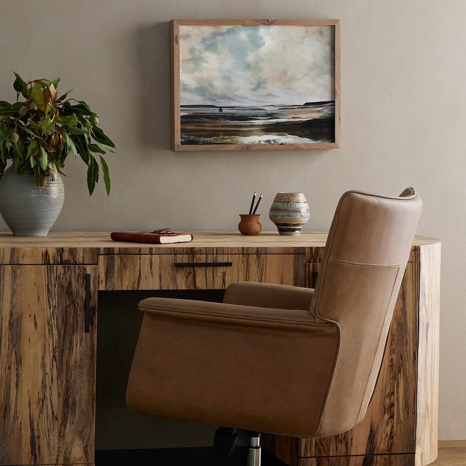 Four Hands Exmouth Framed Artwork