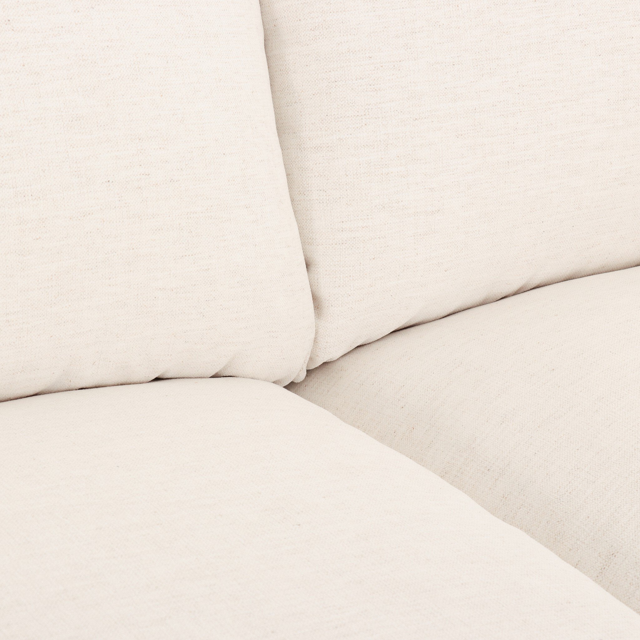 Four Hands Habitat Crypton Nomad Snow 2 Piece Sectional Sofa material and finish detail