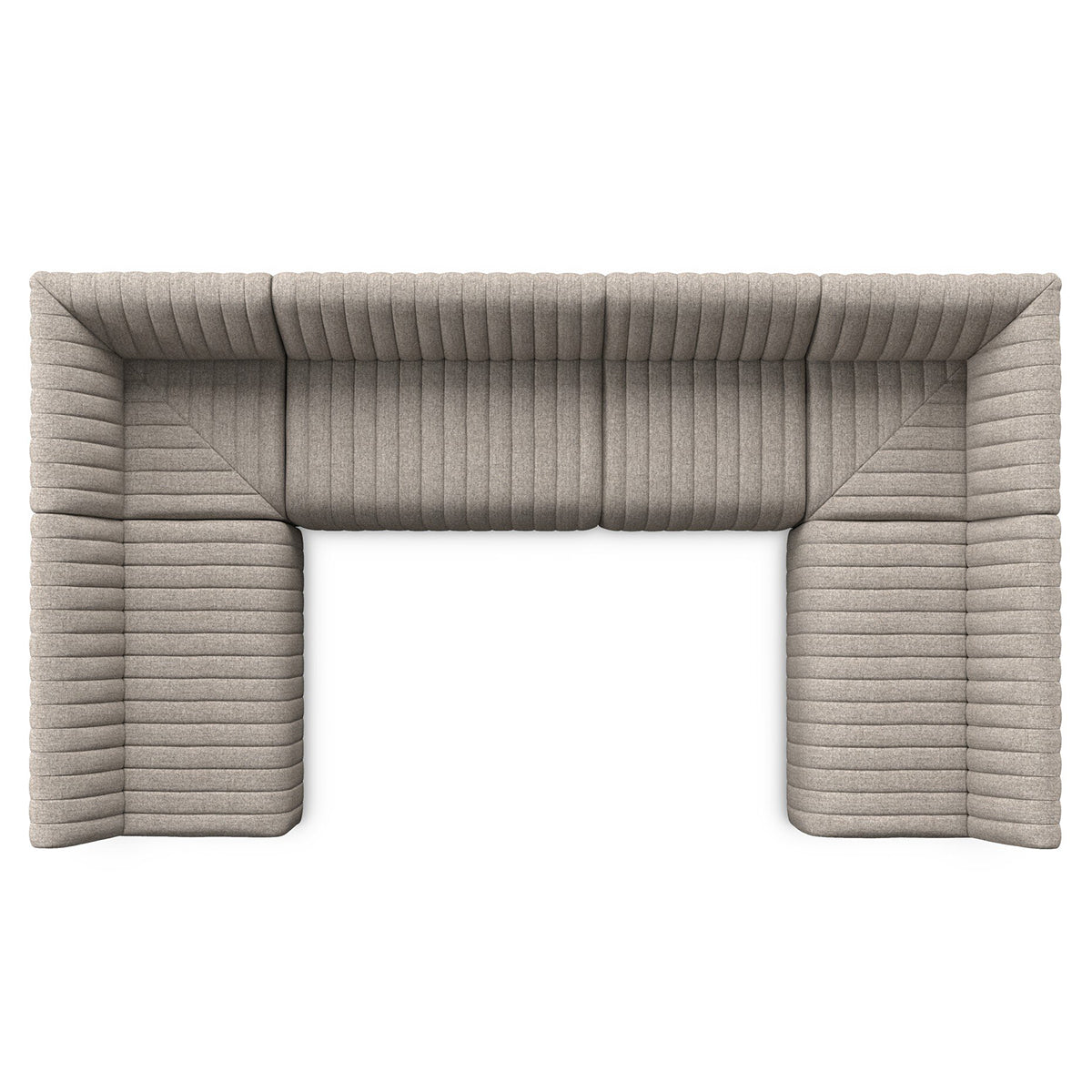 Four Hands Augustine Slipcover U-Shape Dining Banquette