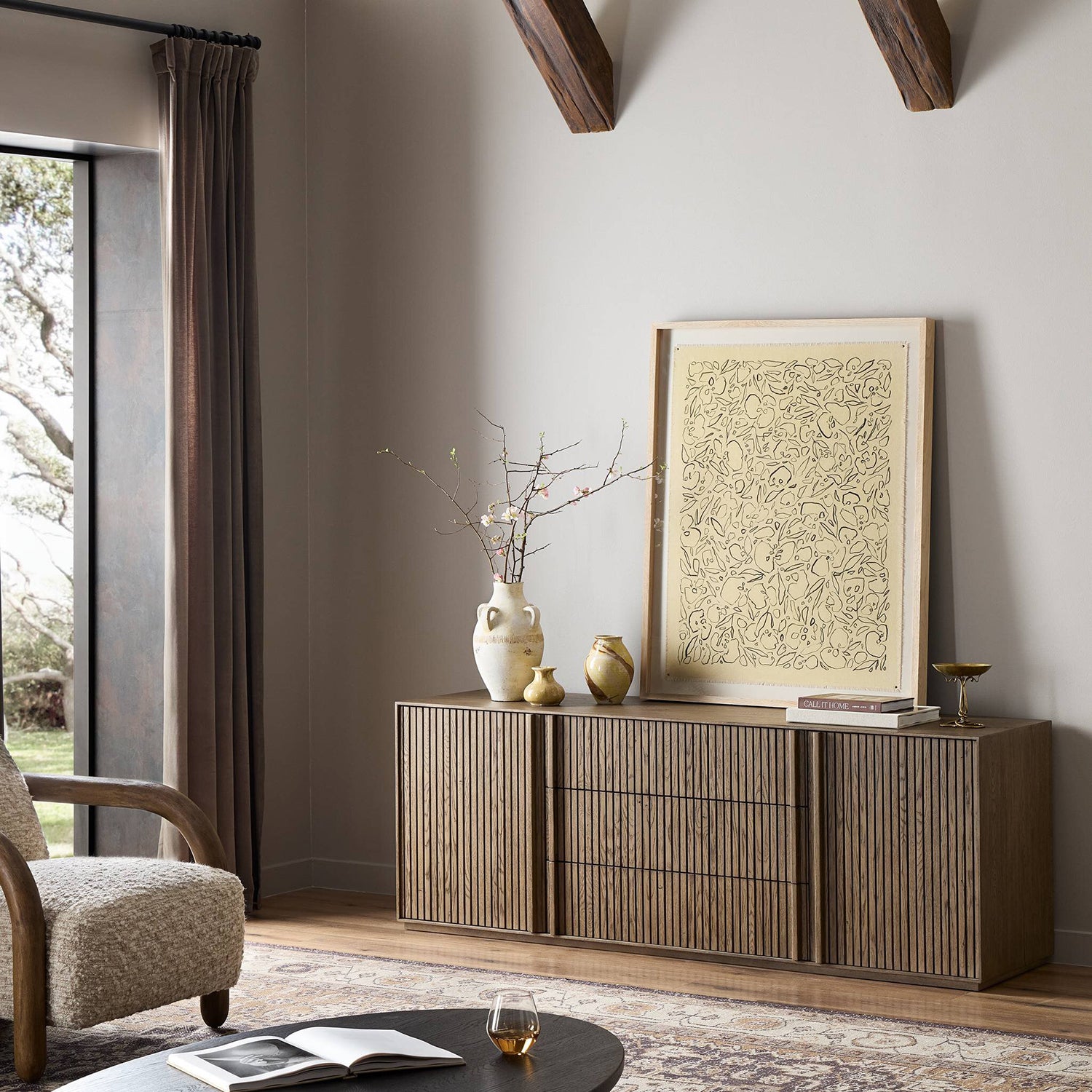 Four Hands Leo Media Console