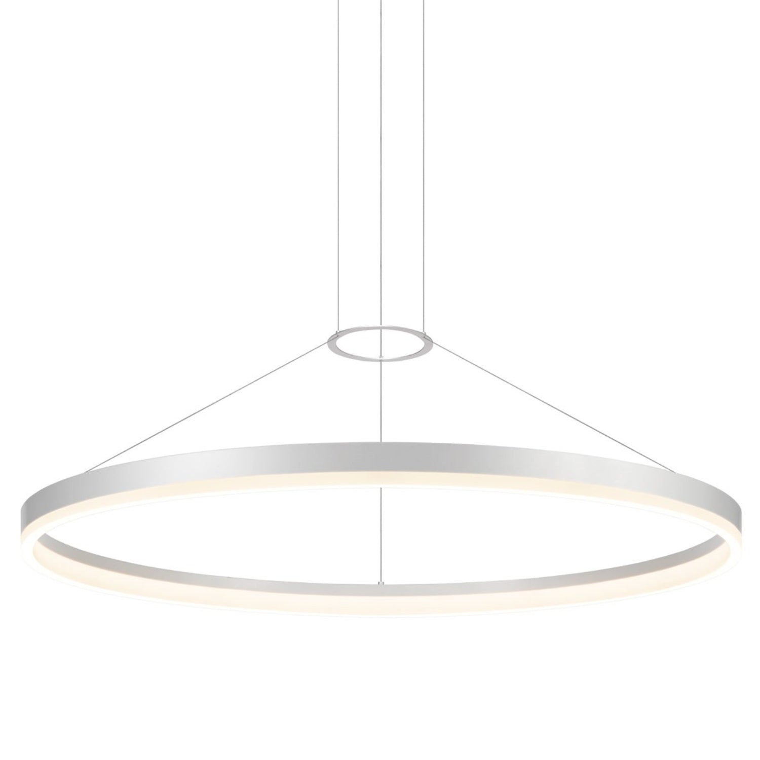 Sonneman Corona Bright Satin Aluminum 2318.16 Pendant