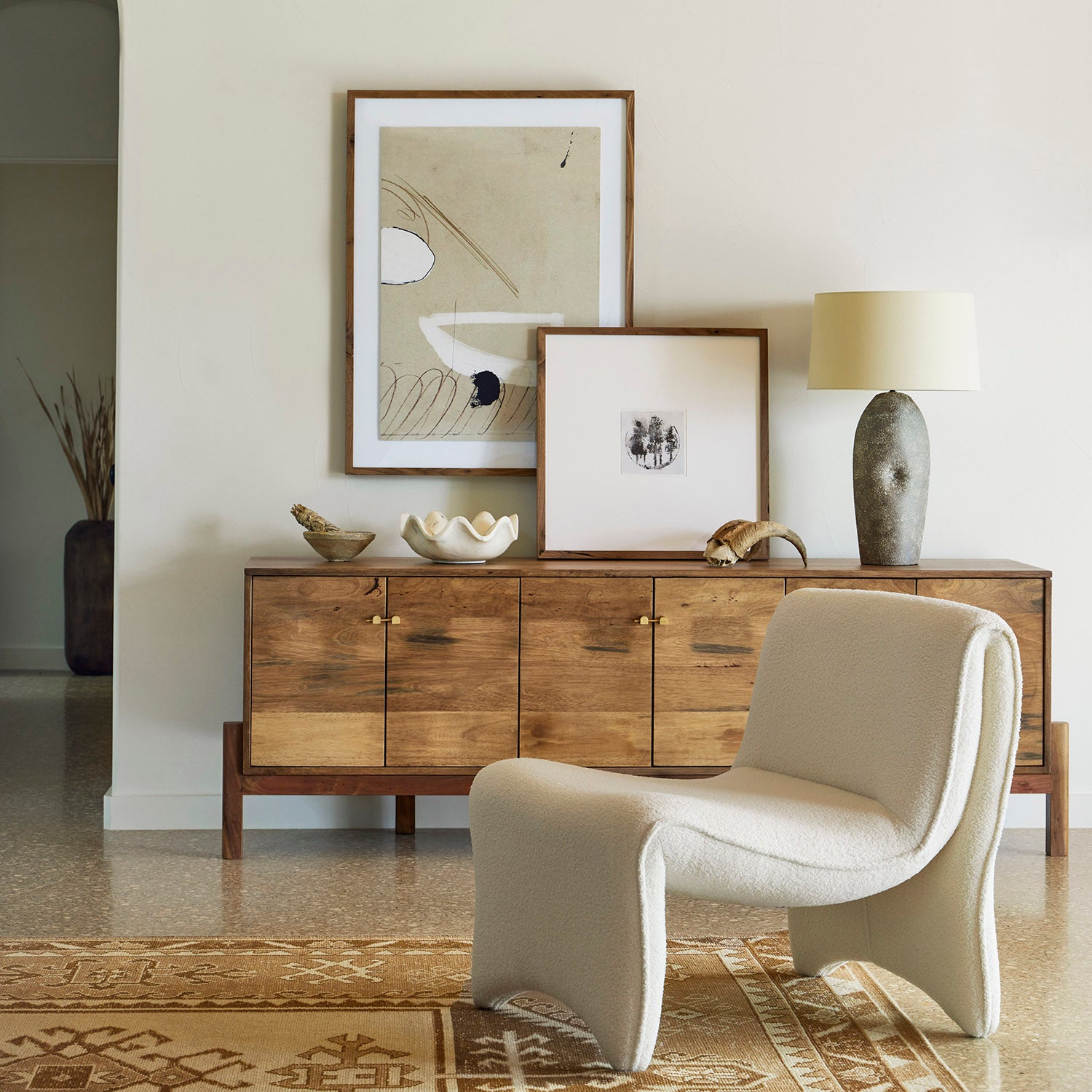 Four Hands Through the Trees III Framed Artwork