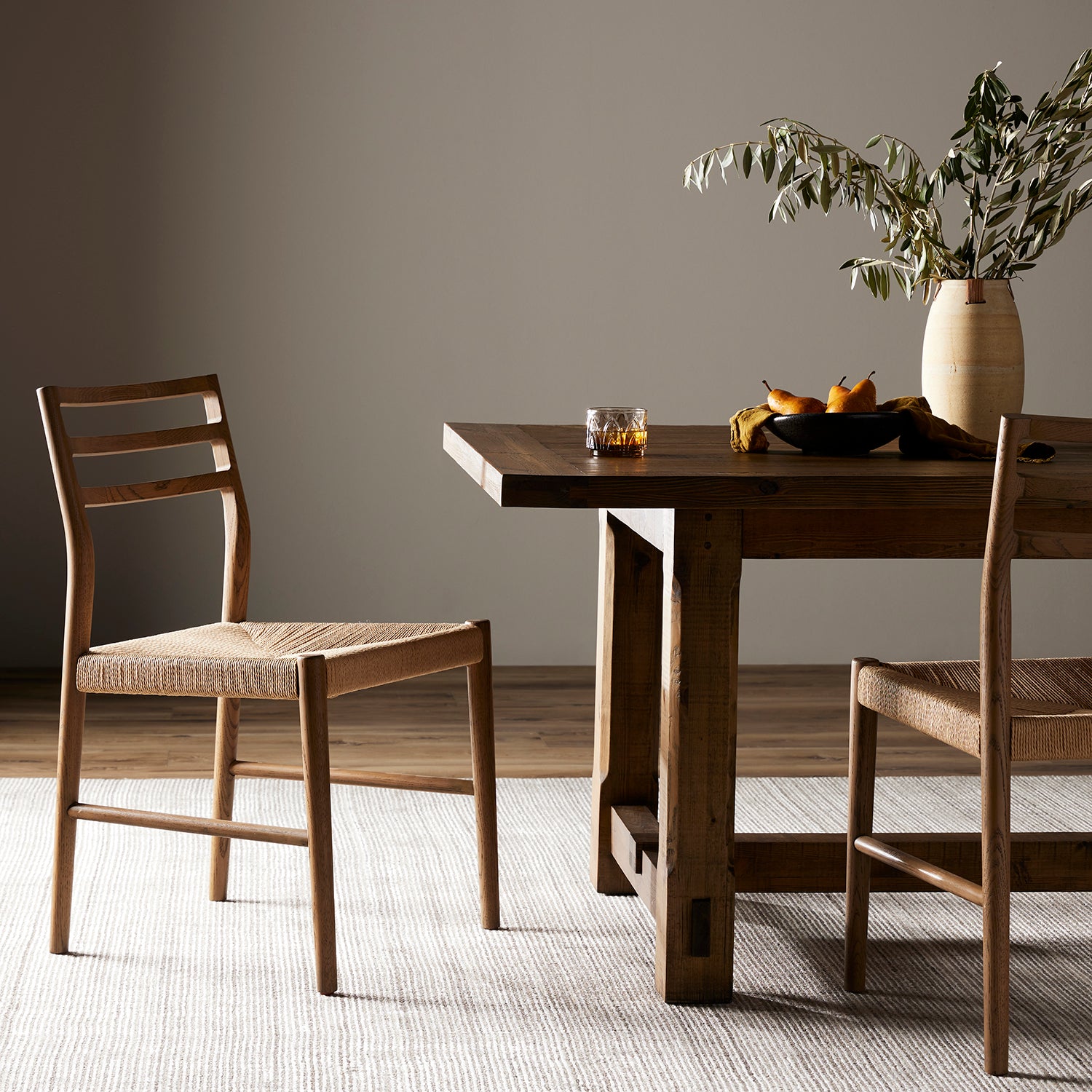 Four Hands Glenmore Woven Dining Chair Set of 2 - Final Sale