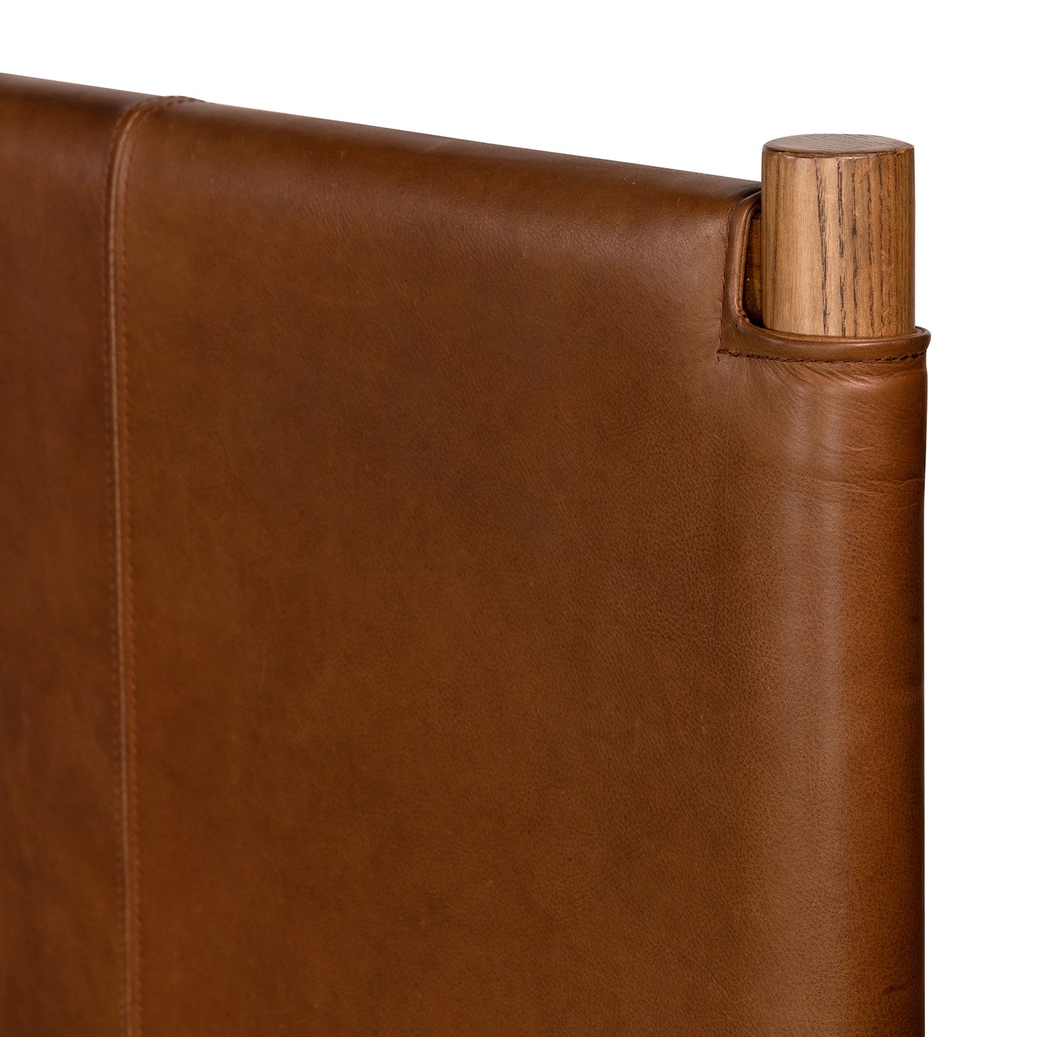 Four Hands Salado Leather Bed