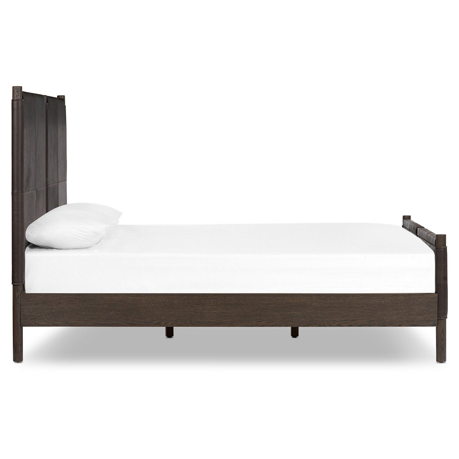 Four Hands Salado Leather Bed