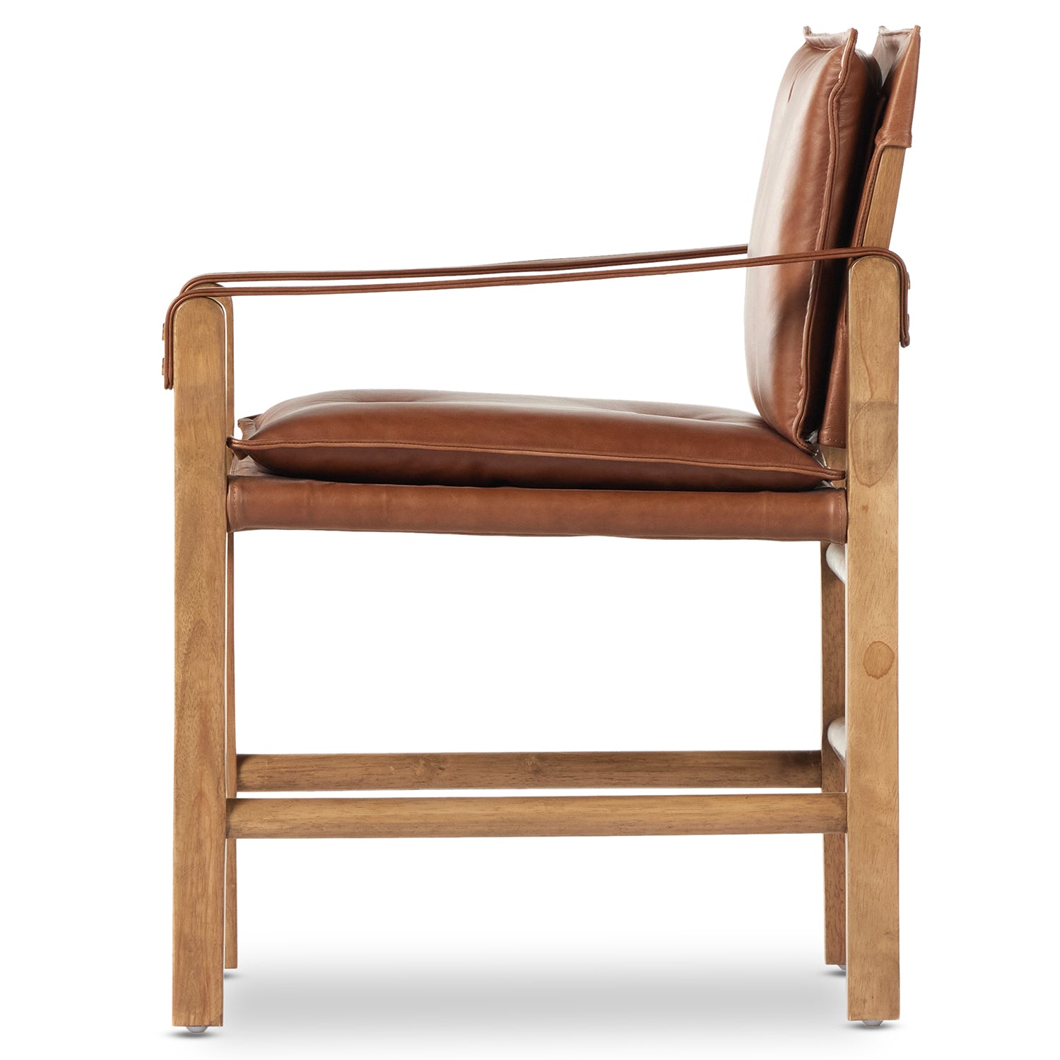 Four Hands Lenz Leather Dining Armchair