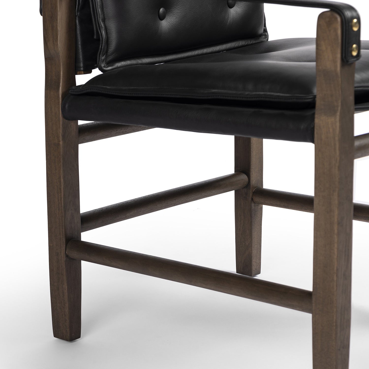 Four Hands Lenz Leather Dining Armchair