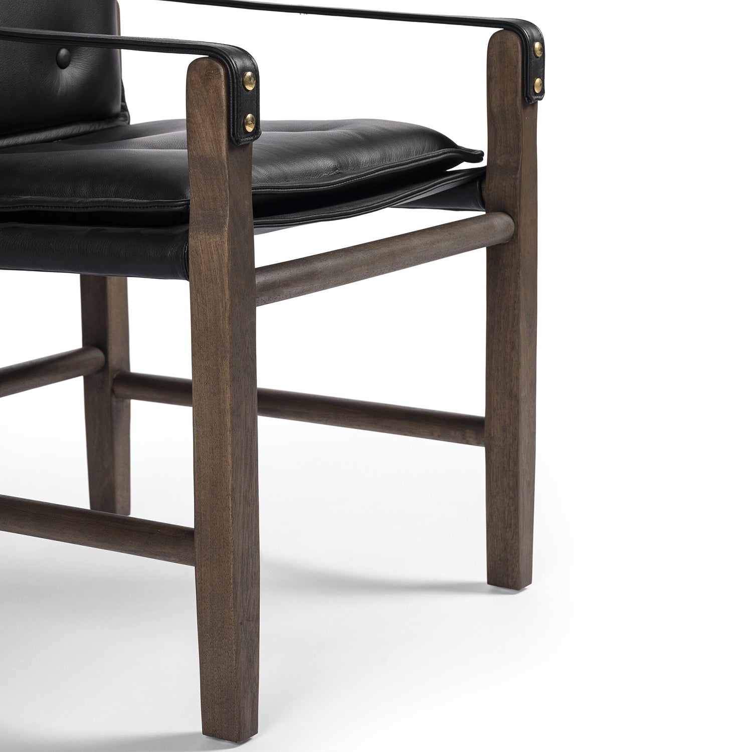 Four Hands Lenz Leather Dining Armchair