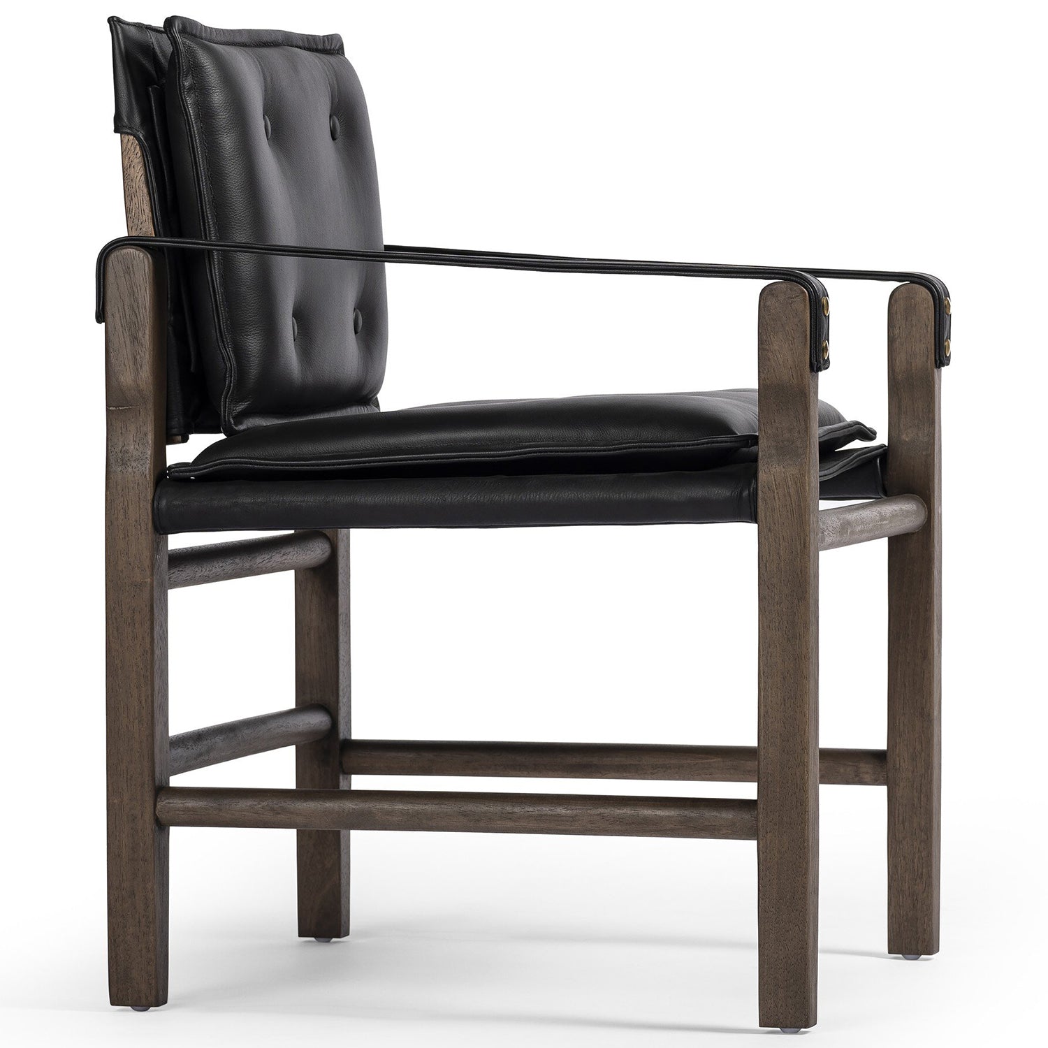 Four Hands Lenz Leather Dining Armchair