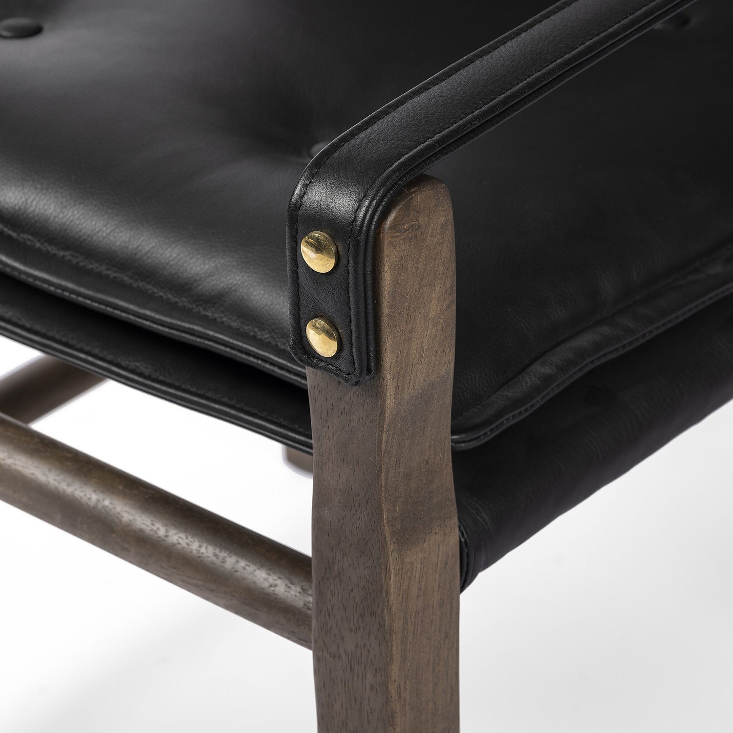 Four Hands Lenz Leather Dining Armchair