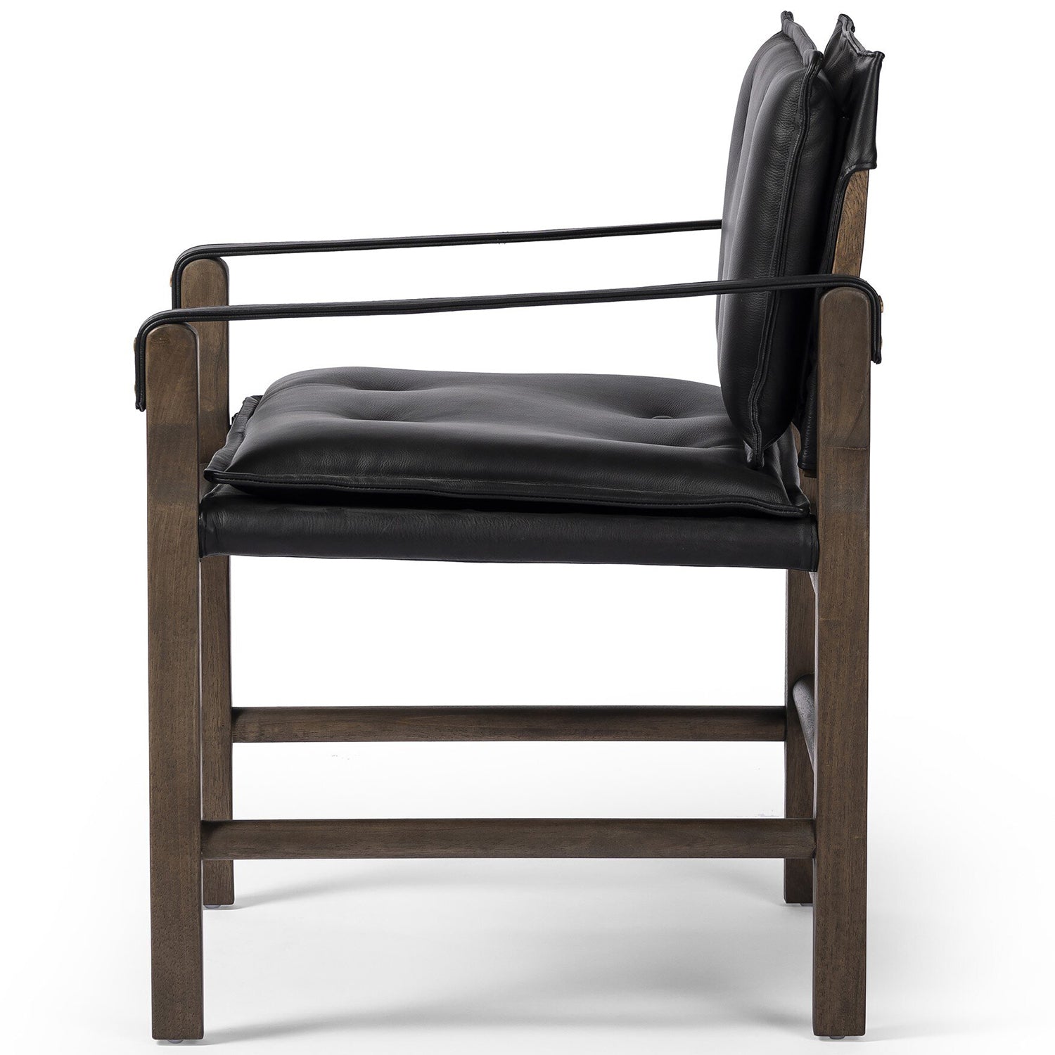 Four Hands Lenz Leather Dining Armchair