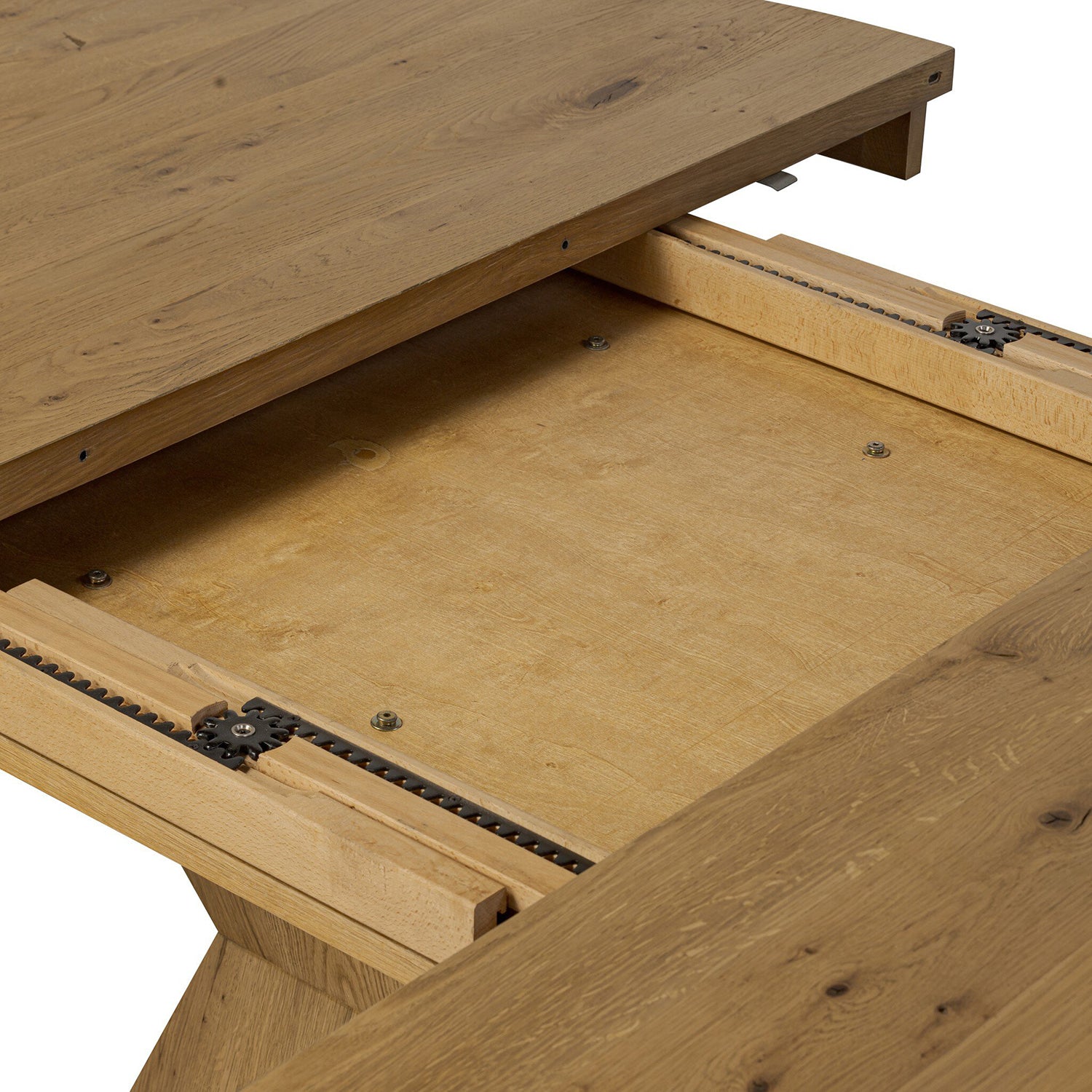 Four Hands Leif Round Extension Dining Table