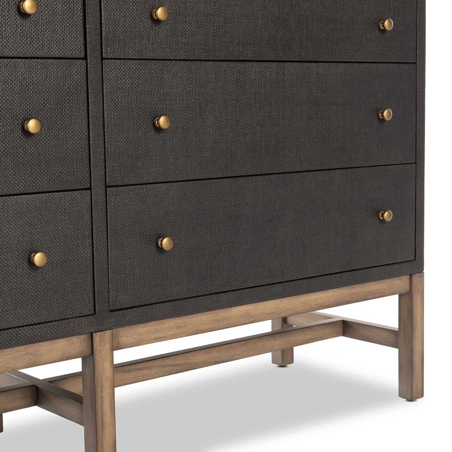 Four Hands Fiona 6 Black Drawer Dresser