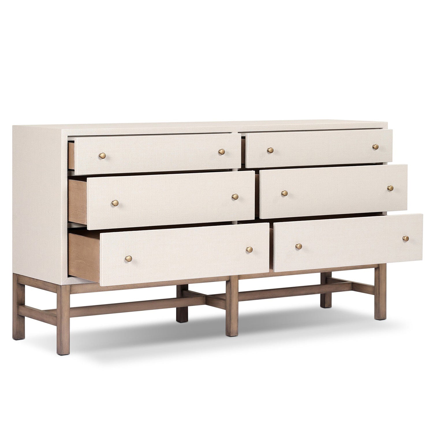 Four Hands Fiona Ivory 6 Drawer Dresser