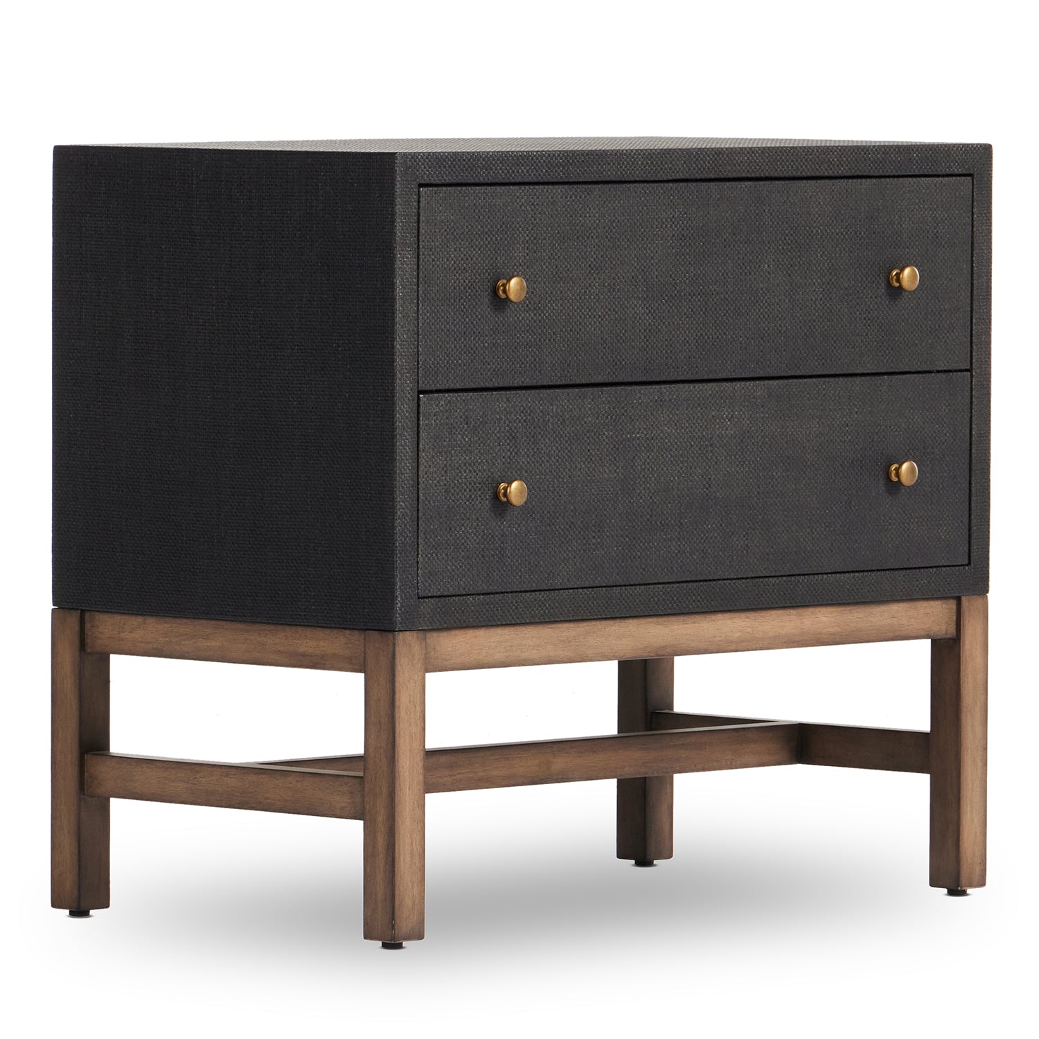 Four Hands Fiona Black Nightstand