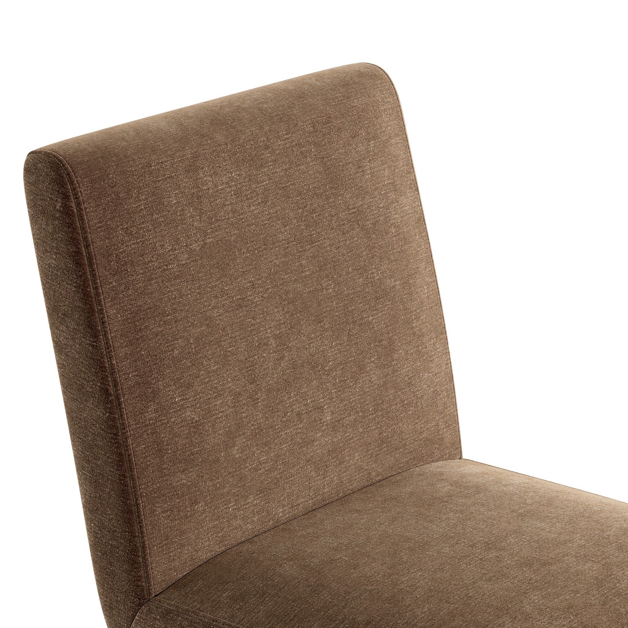 Four Hands Roxy Altair Mushroom Dining Chair — material and finish detail