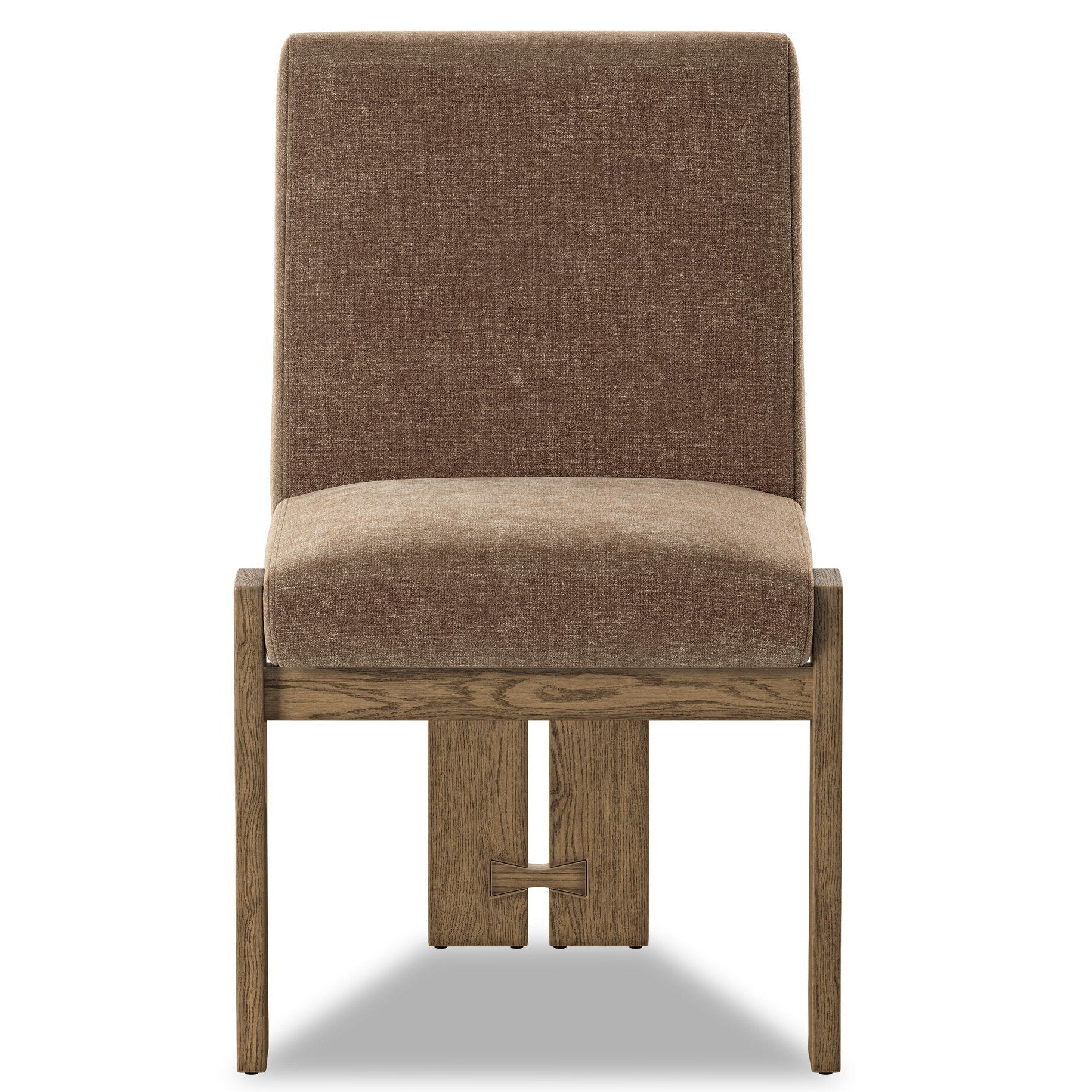 Four Hands Roxy Altair Mushroom Dining Chair — front view