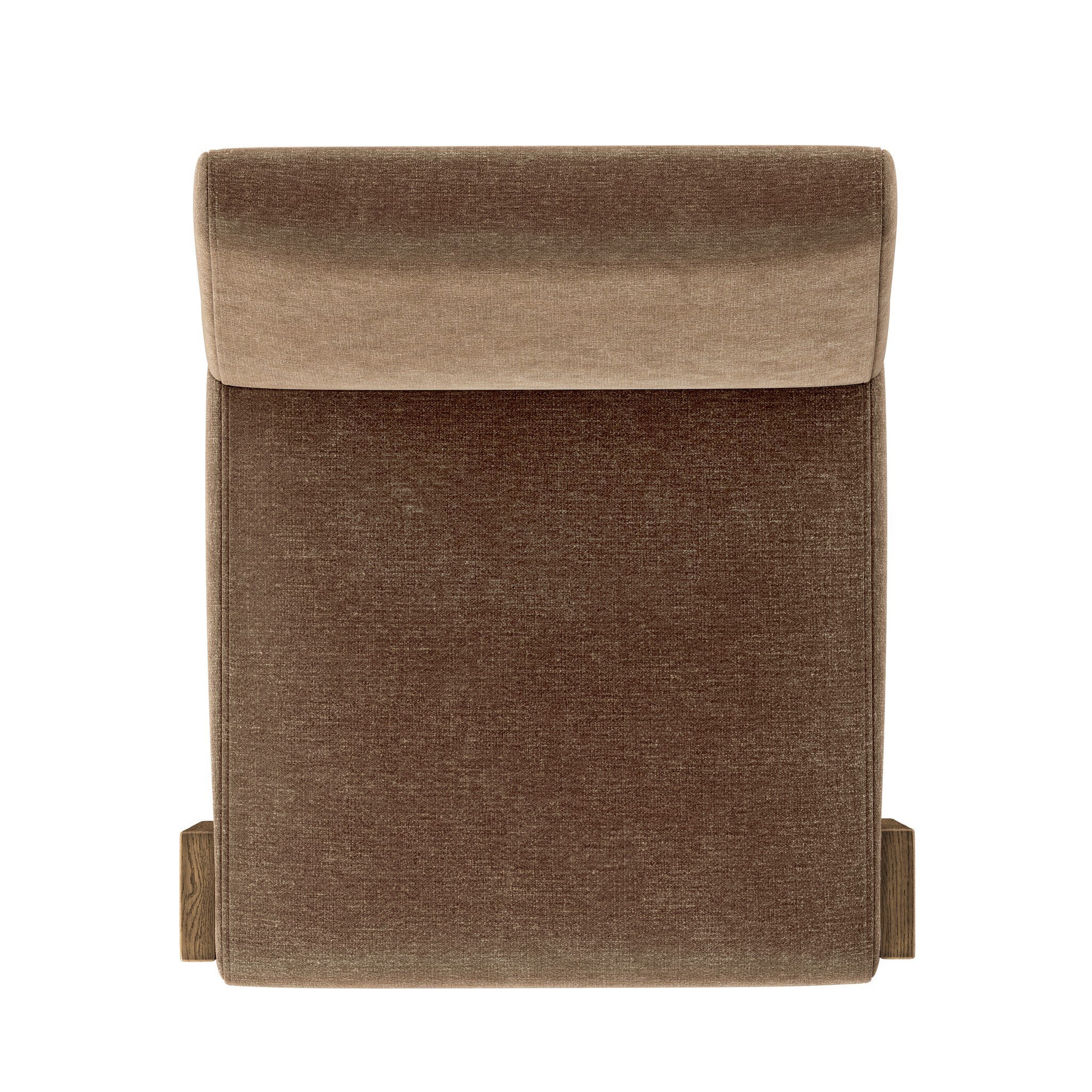 Four Hands Roxy Altair Mushroom Dining Chair — top-down view