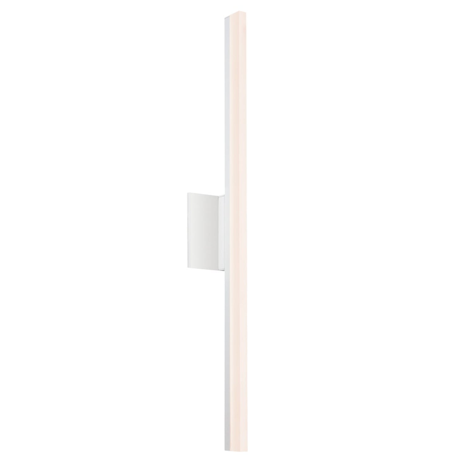 Sonneman Stiletto Satin White 2342.03-DIM Bath And Vanity Light