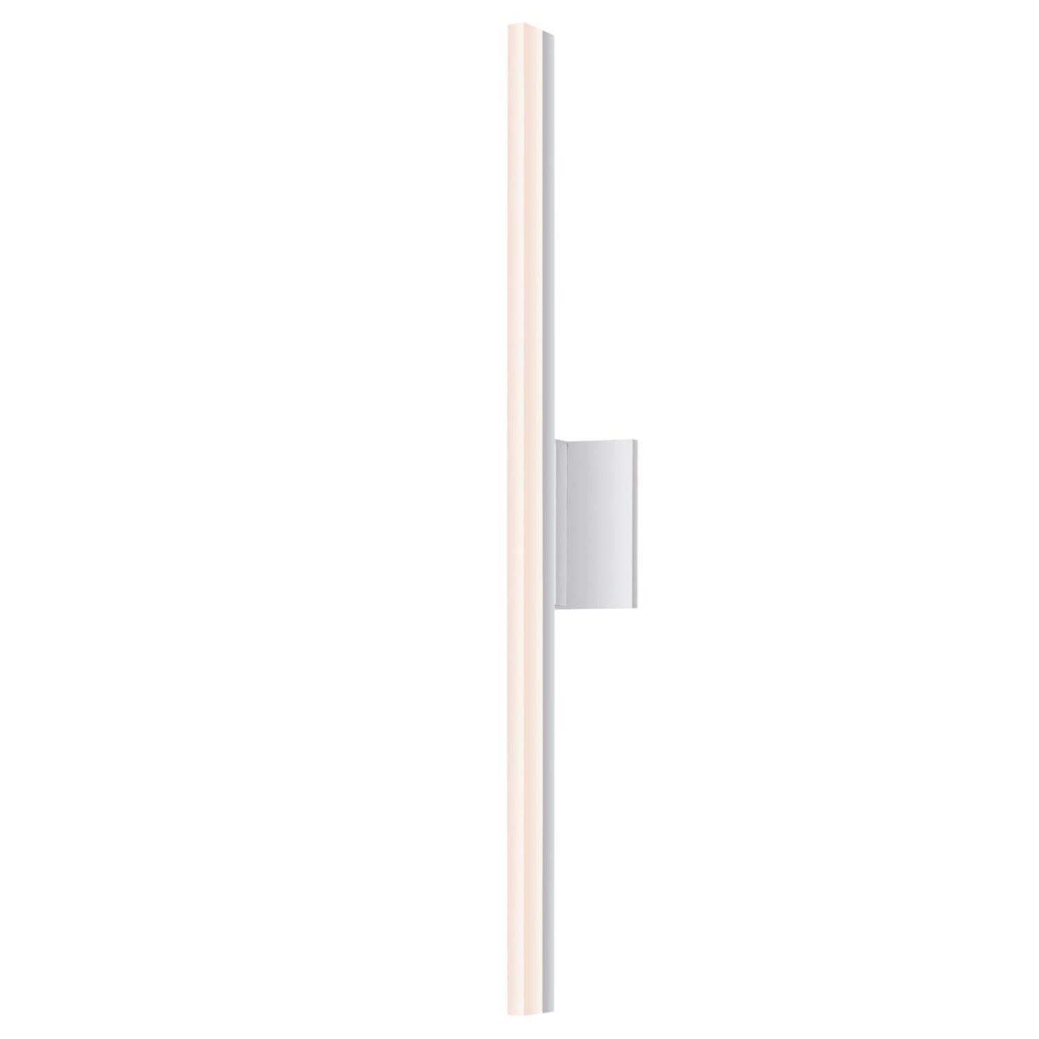 Sonneman Stiletto Bright Satin Aluminum 2342.16-DIM Bath And Vanity Light