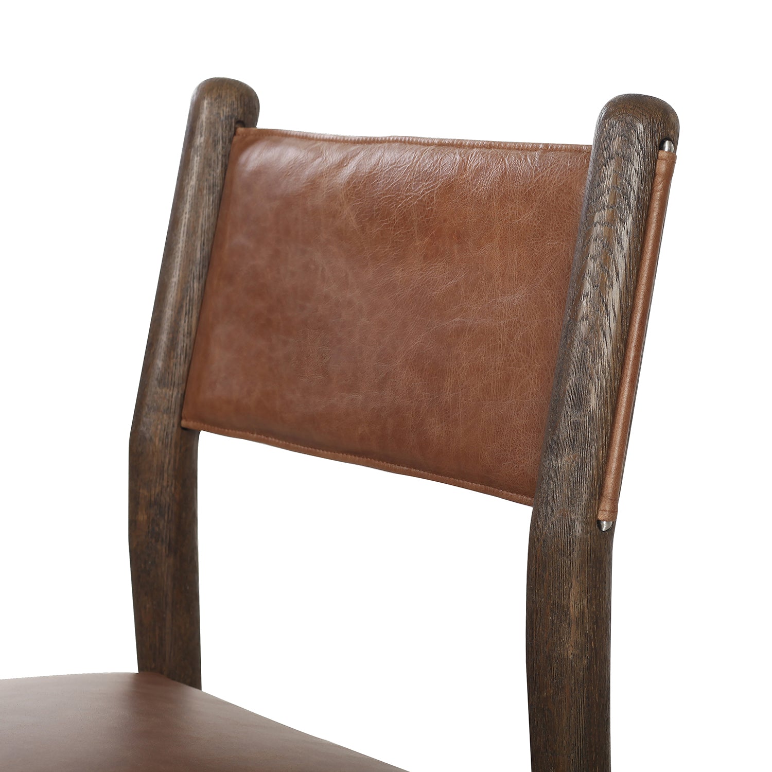 Four Hands Monerna Leather Dining Chair Set of 2